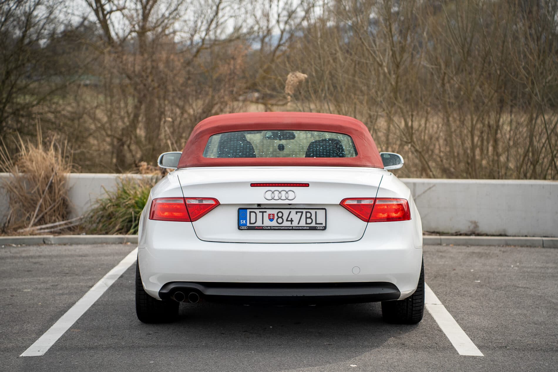 2010 AUDI A5, biela kabriolet, 357 143 km