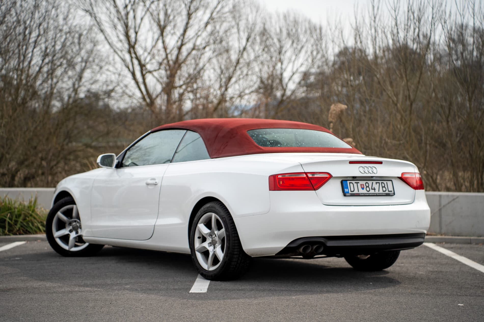 2010 AUDI A5, biela kabriolet, 357 143 km