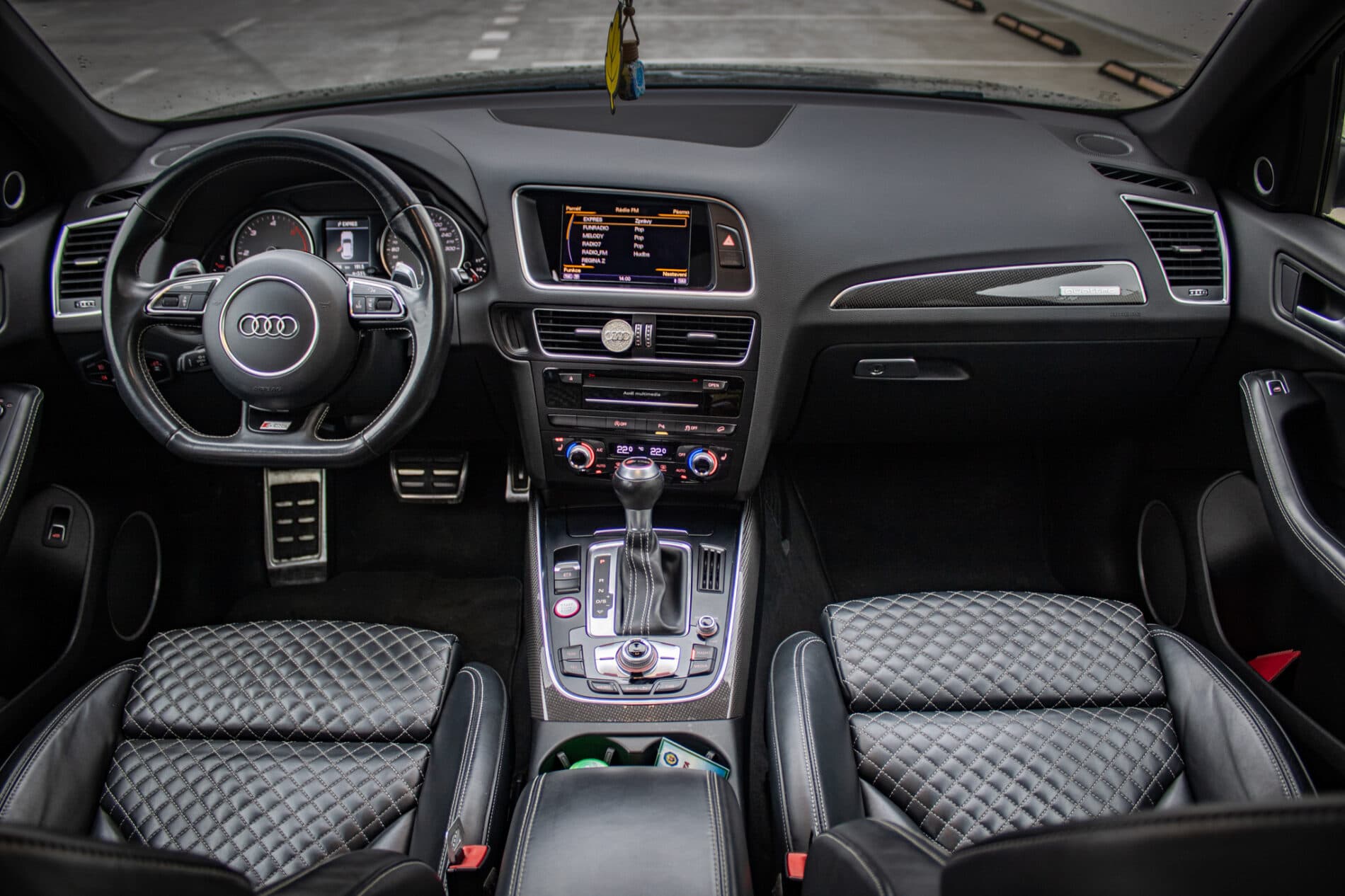 2014 AUDI SQ5, čierna suv, 198 964 km