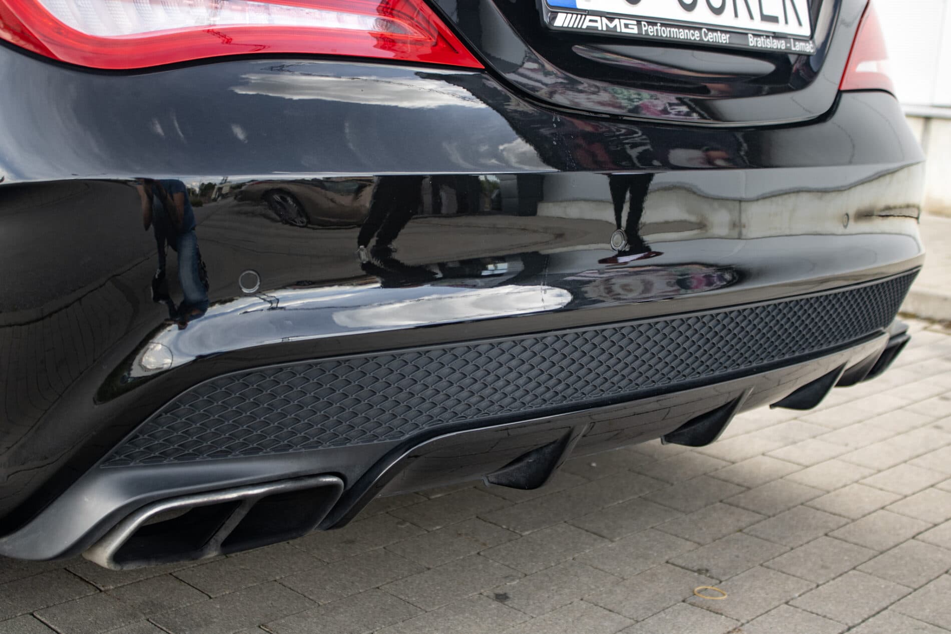 2014 Mercedes-Benz CLA 45 AMG, čierna kupé, 135 120 km