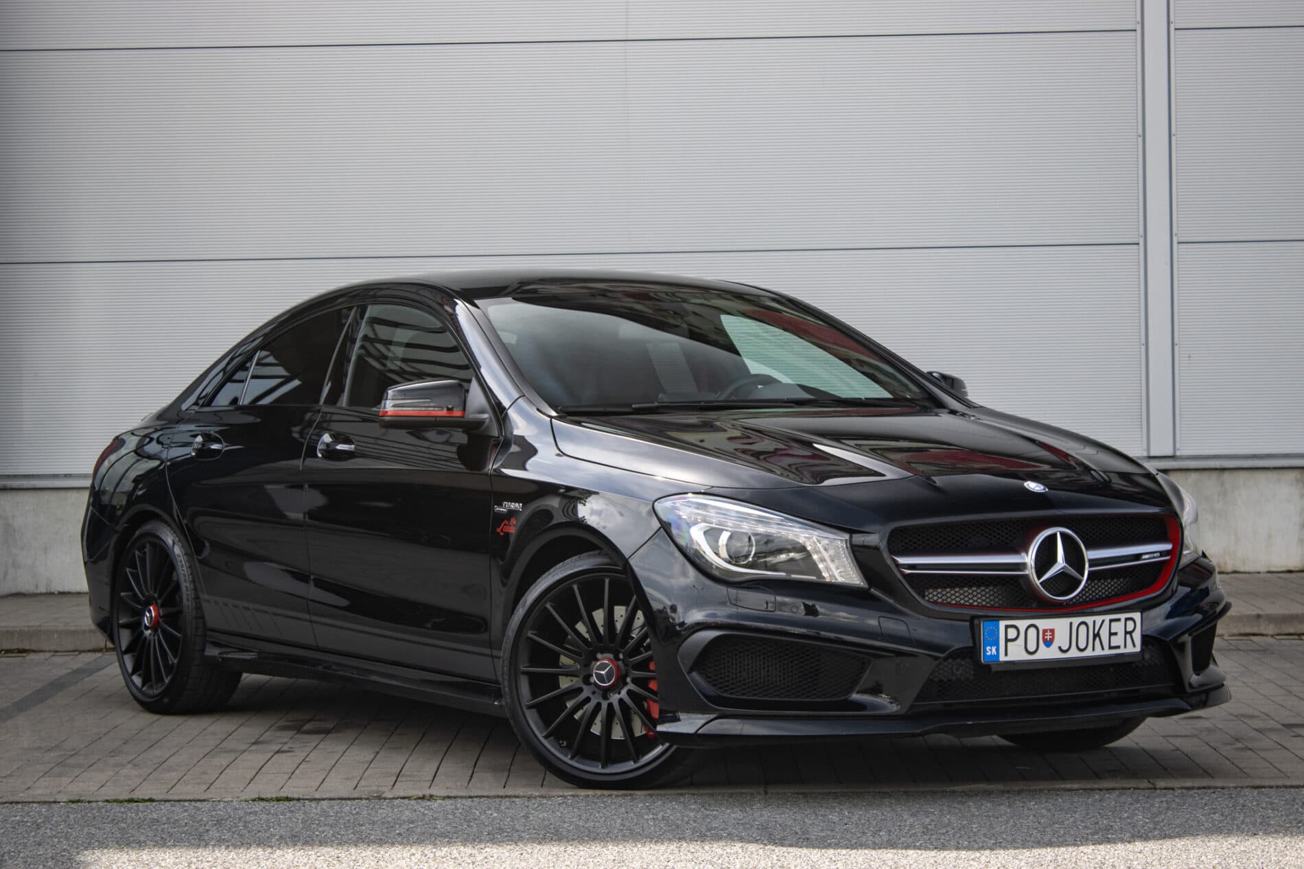 2014 Mercedes-Benz CLA 45 AMG, čierna kupé, 135 120 km