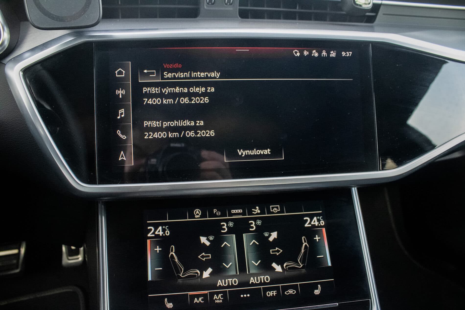 2022 AUDI A7, čierna, 99 845 km