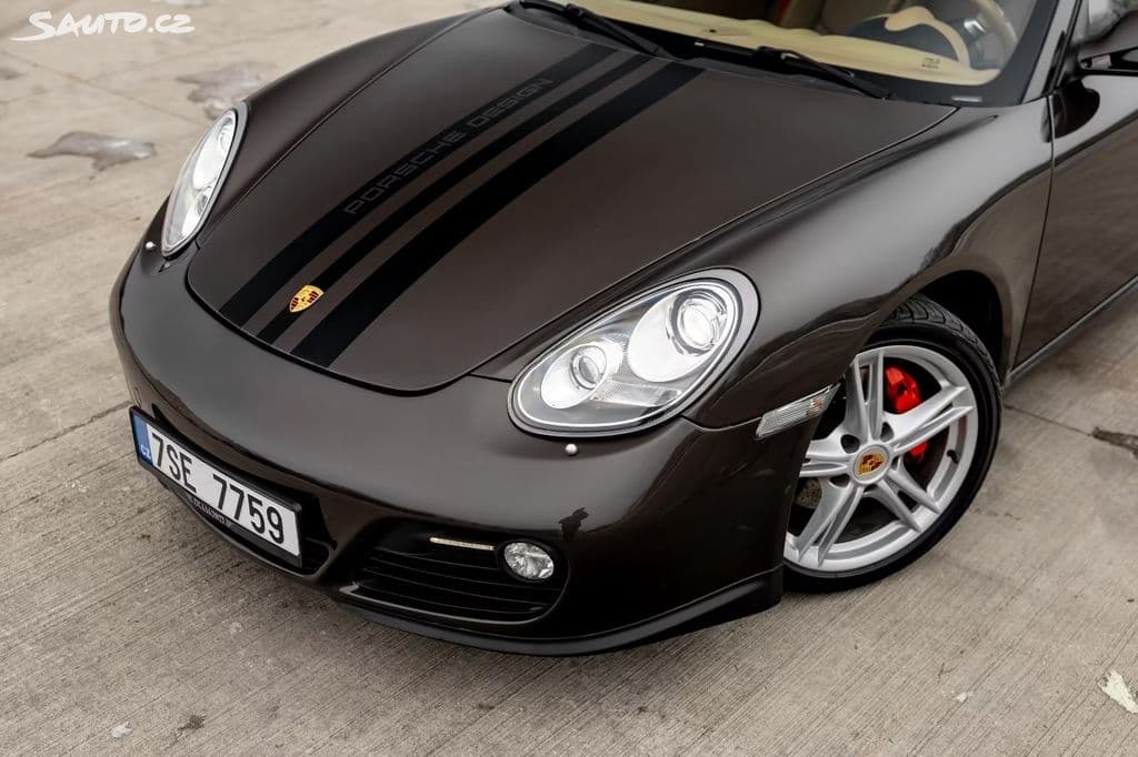 2012 Porsche Cayman 987.2, hnedá kupé, 121 000 km