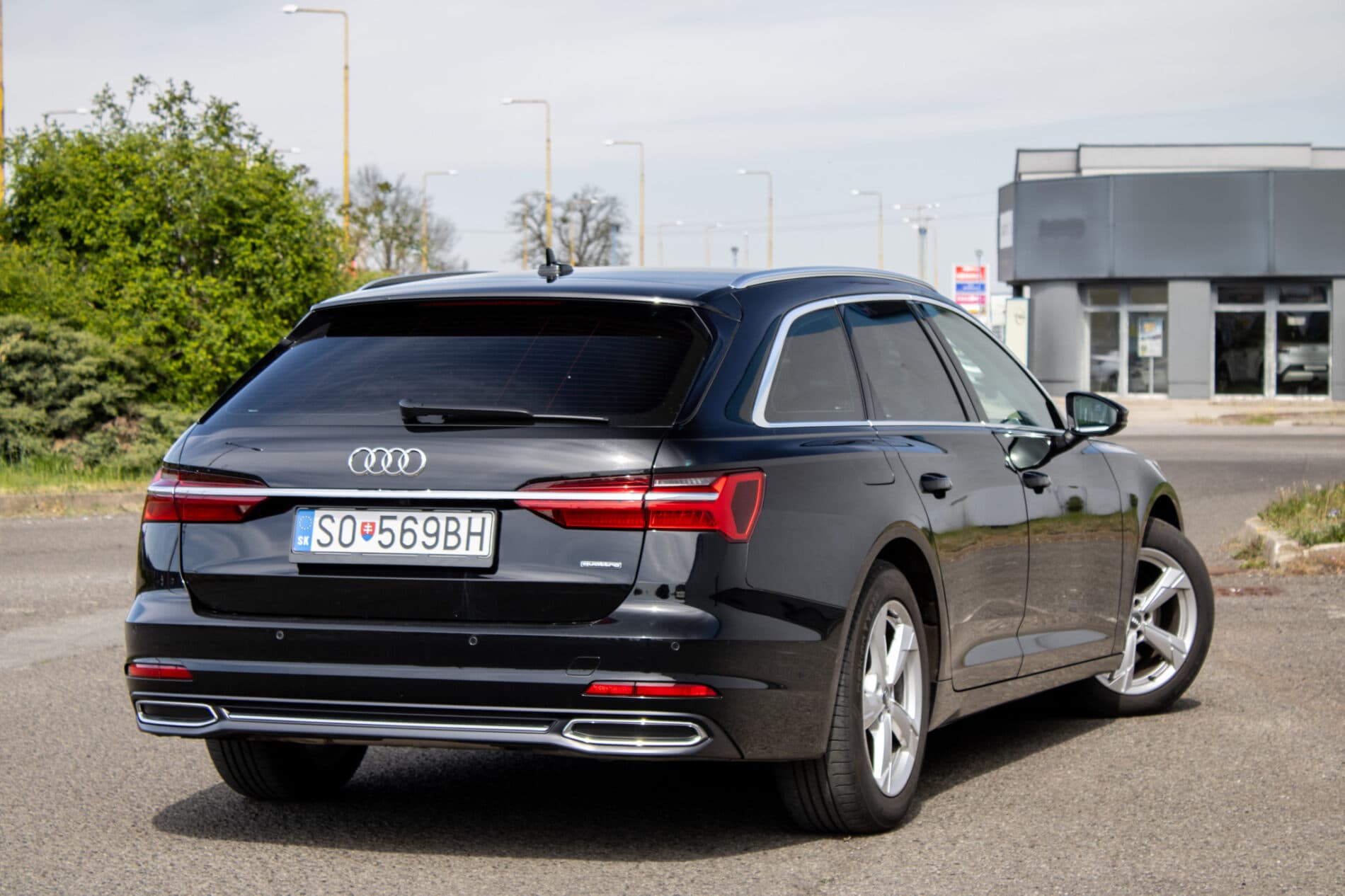2018 AUDI A6, čierna kombi, 187 179 km