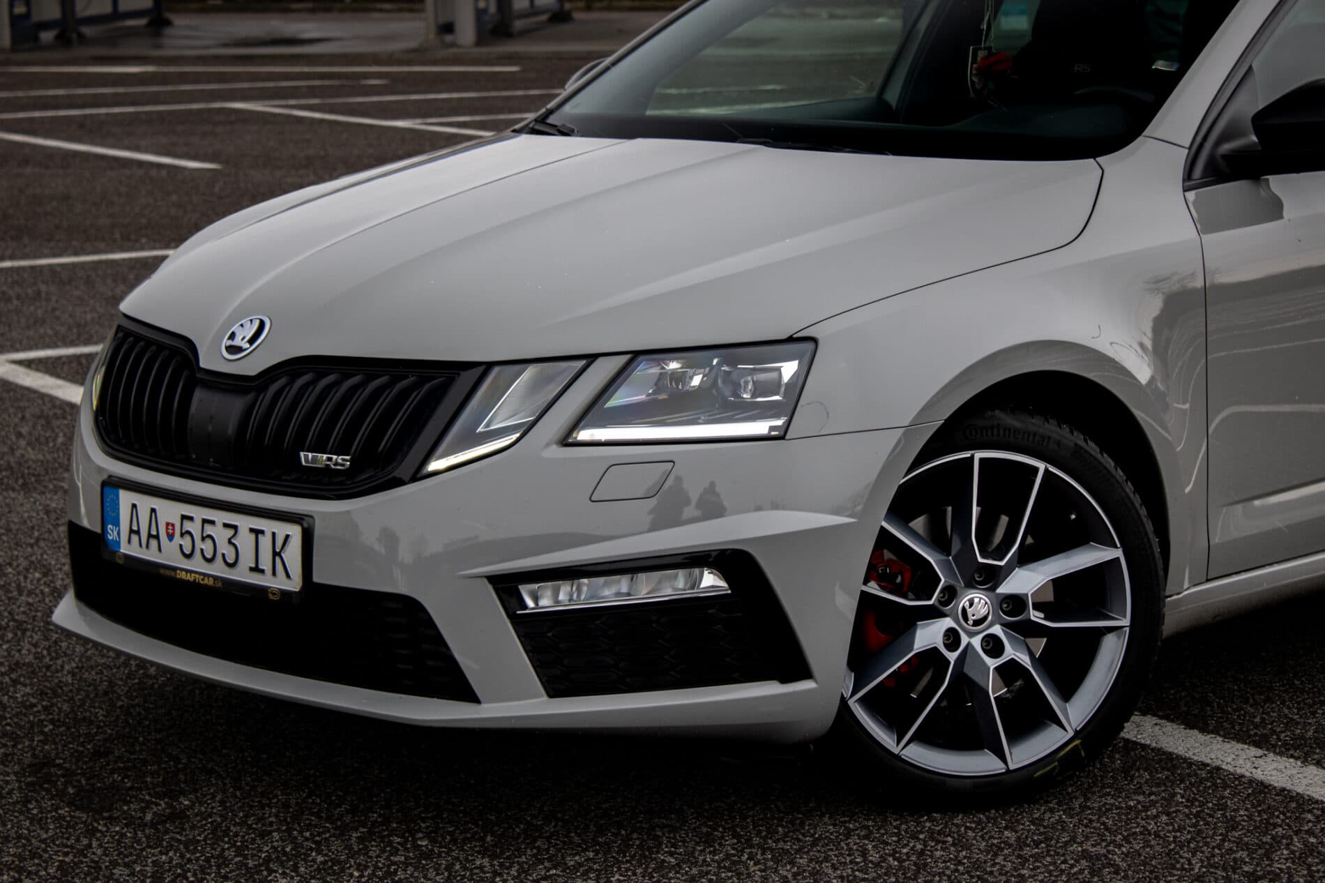 2019 Skoda Octavia RS, sivá kombi, 193 427 km