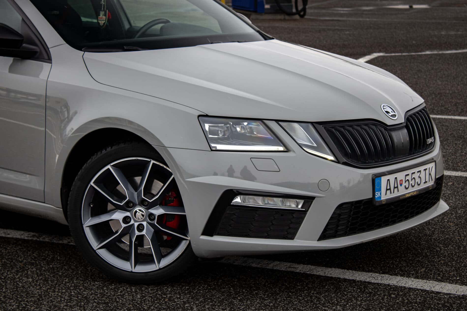 2019 Skoda Octavia RS, sivá kombi, 193 427 km
