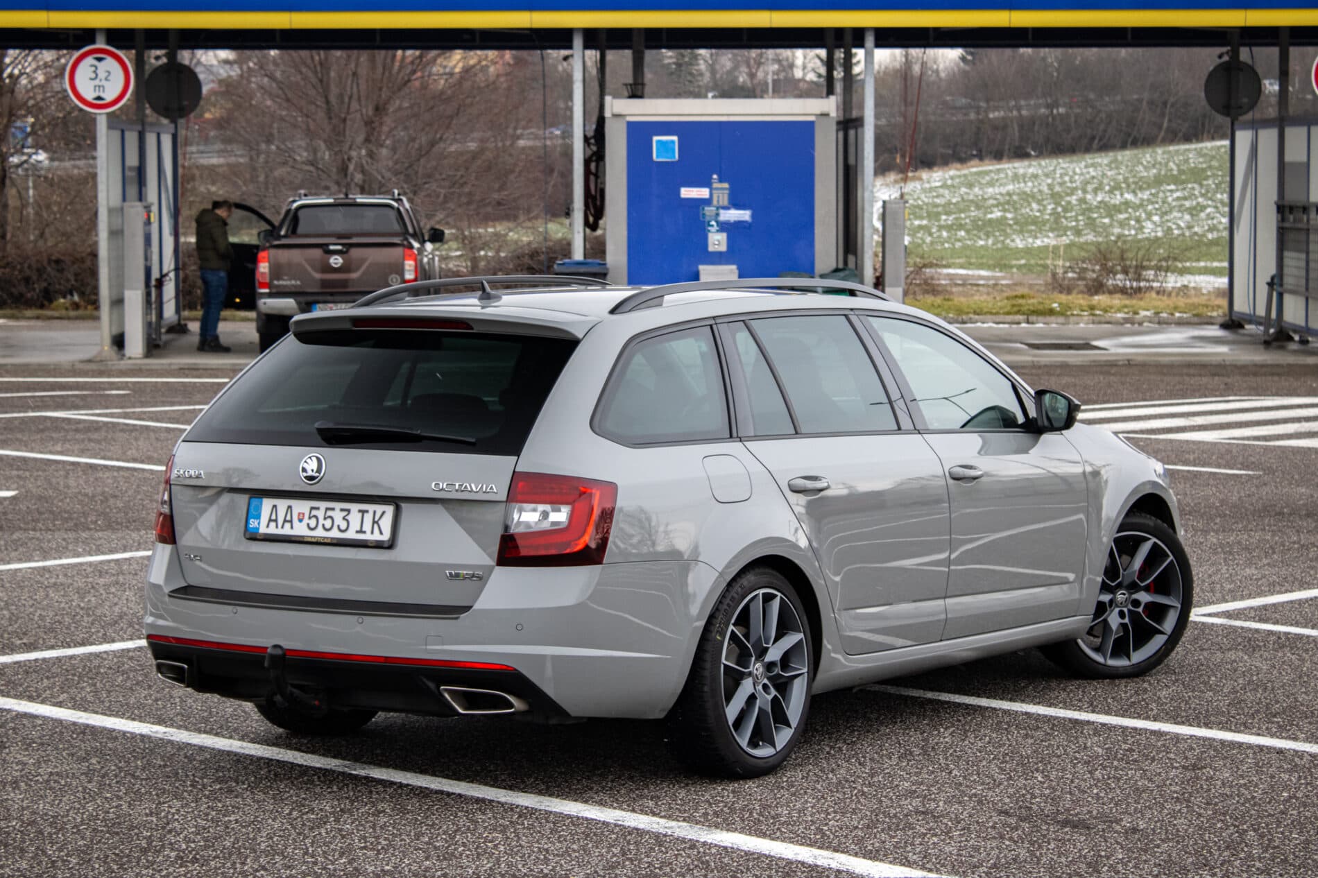 2019 Skoda Octavia RS, sivá kombi, 193 427 km