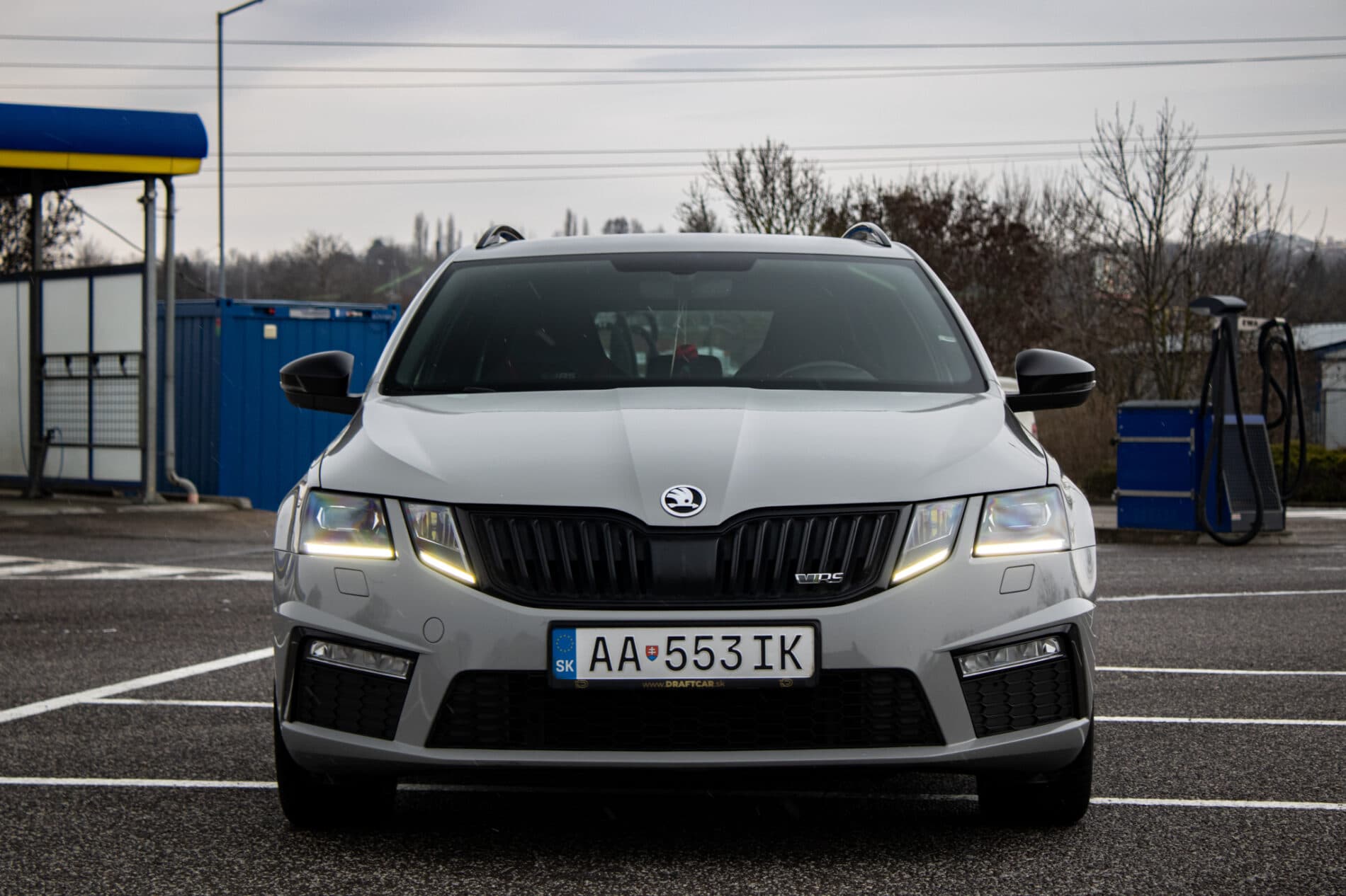 2019 Skoda Octavia RS, sivá kombi, 193 427 km