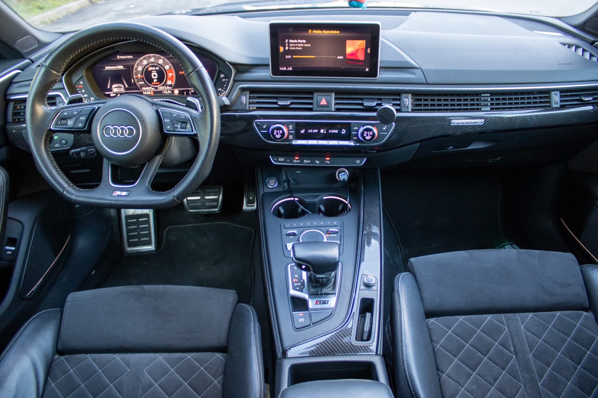 2019 AUDI RS5, modrá, 194 337 km