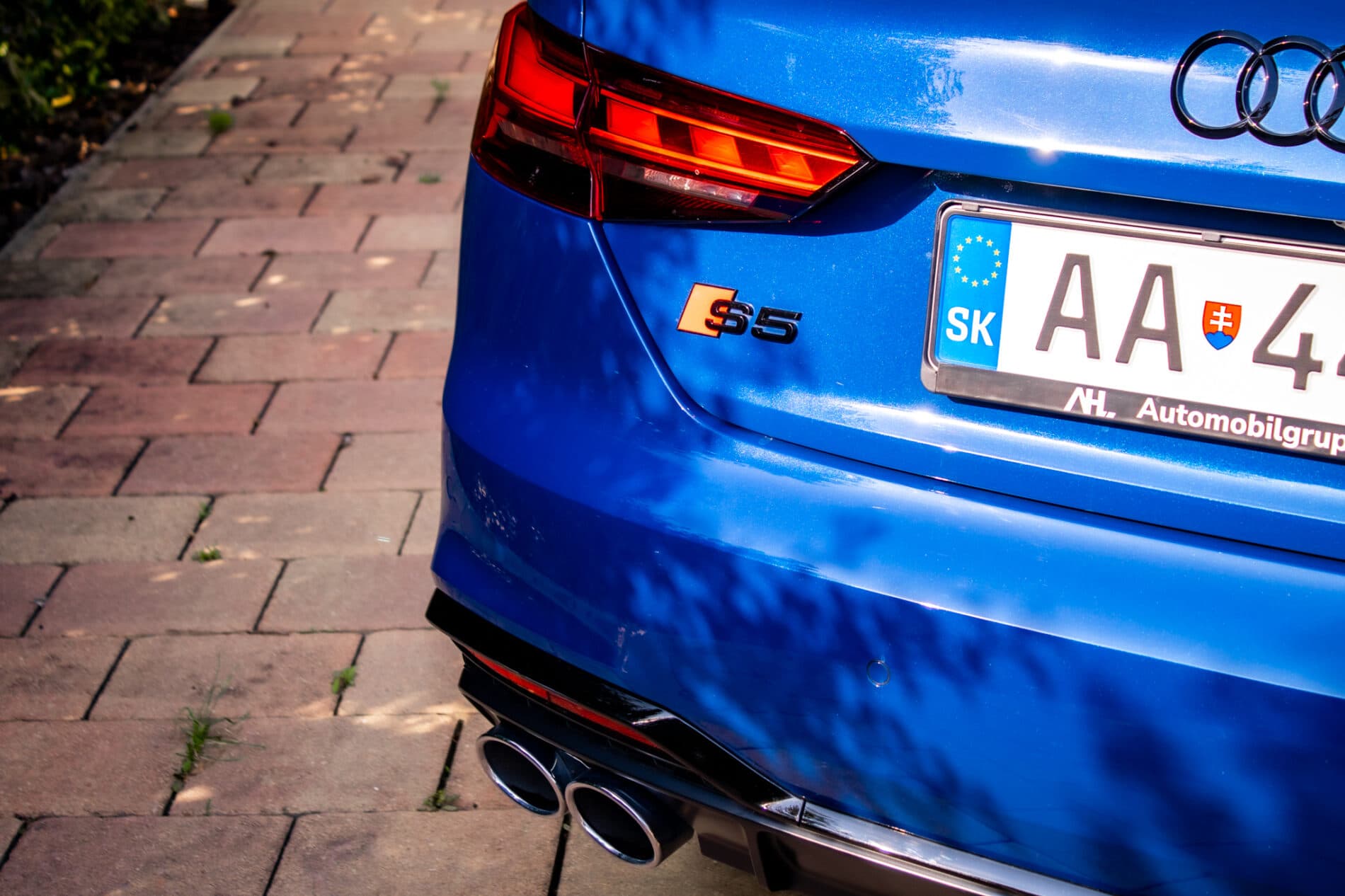 2023 AUDI S5, modrá hatchback, 22 564 km