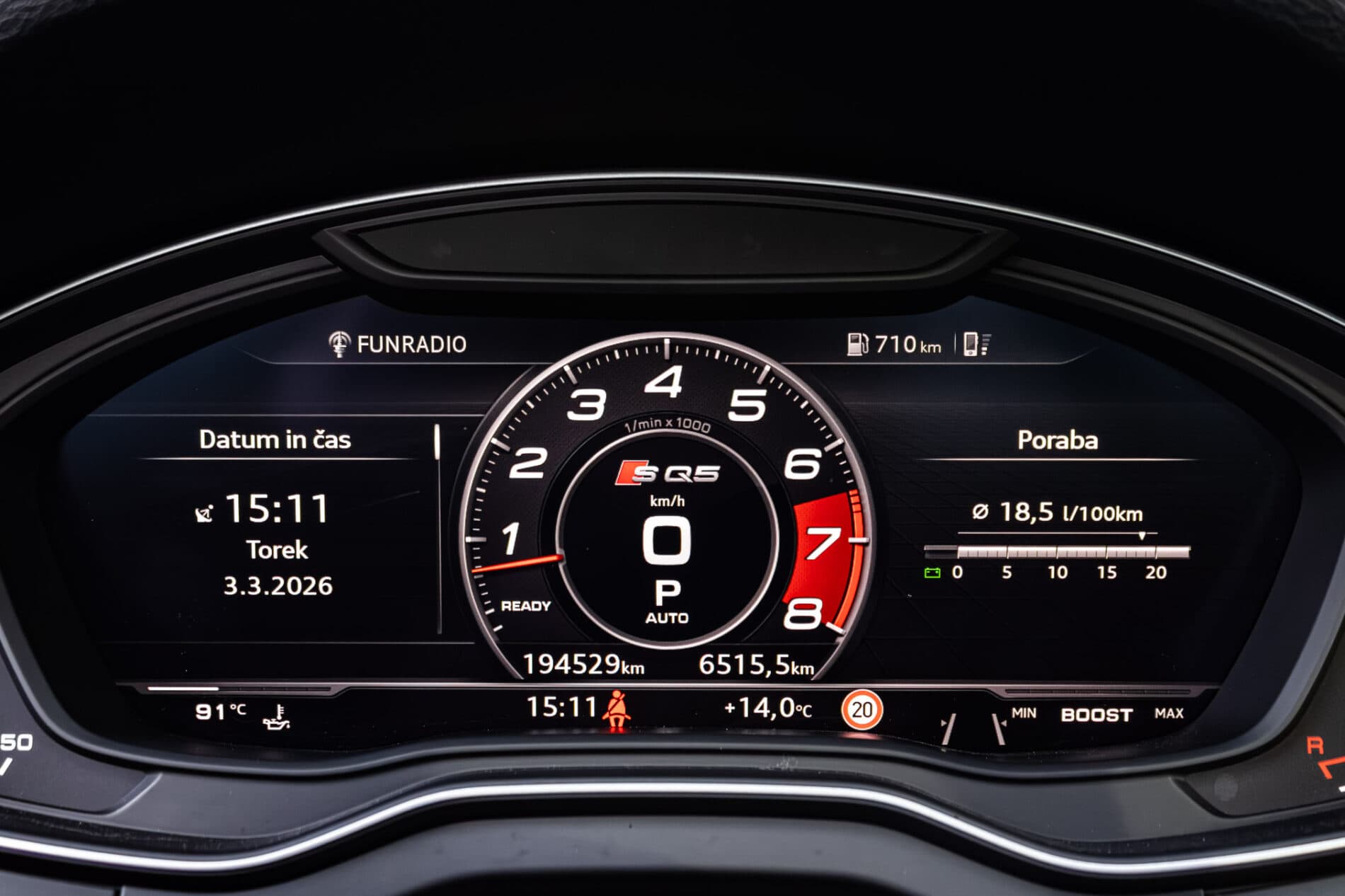2018 AUDI S5, čierna suv, 194 529 km