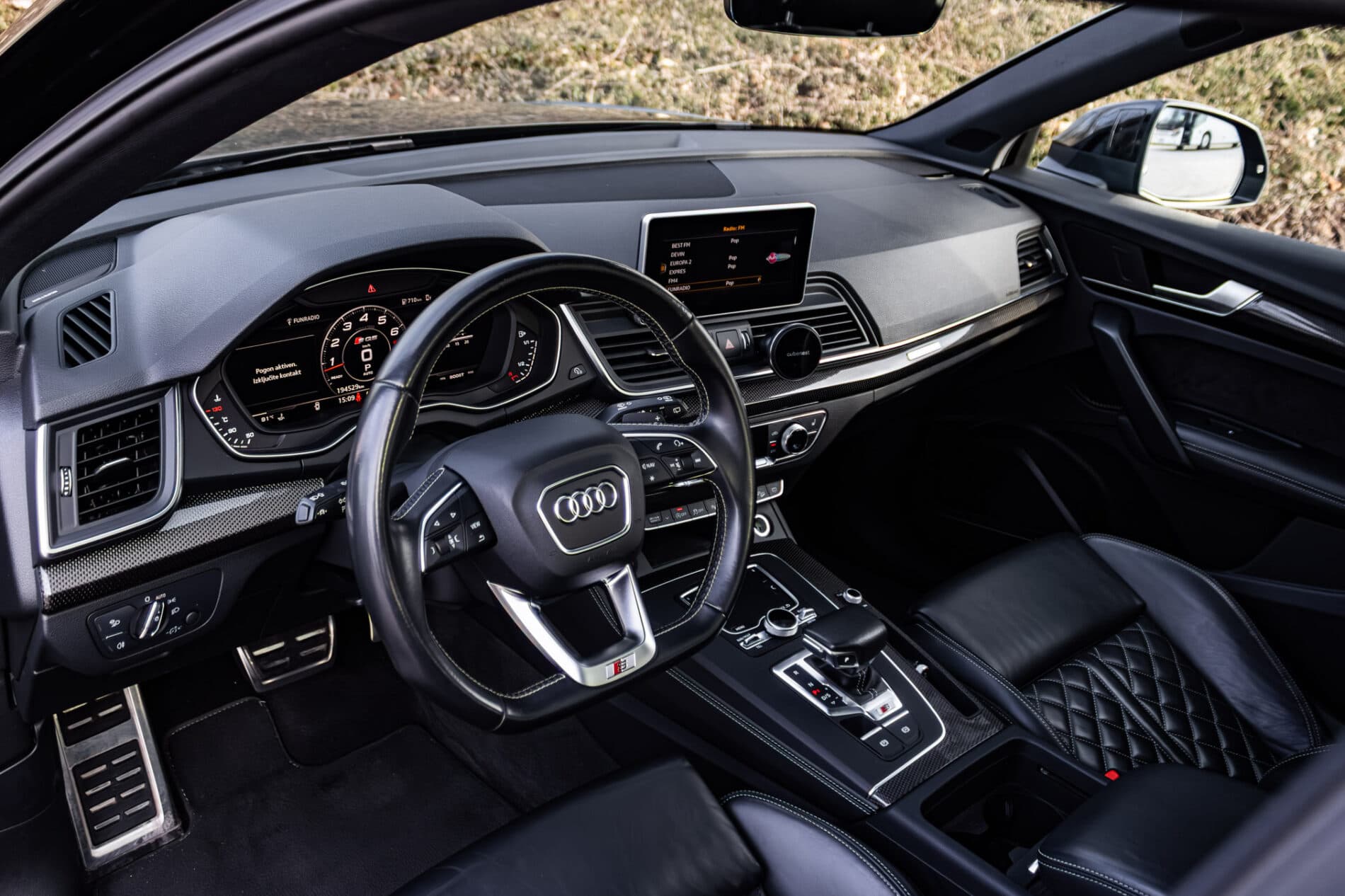 2018 AUDI S5, čierna suv, 194 529 km