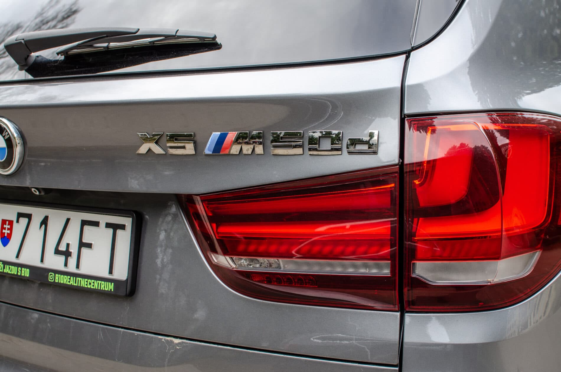 2014 BMW X5 M50d, sivá suv, 219 746 km