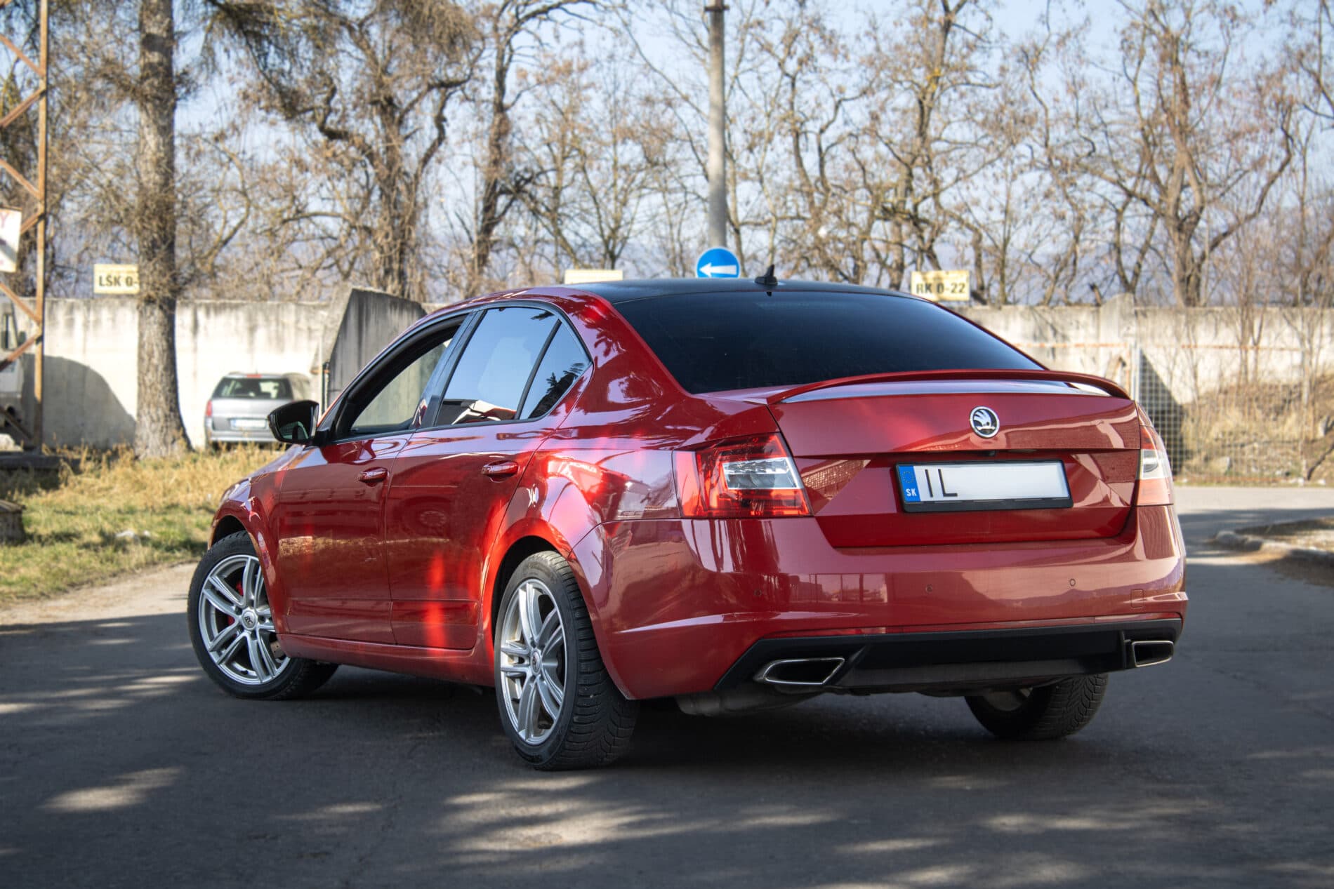 2016 Skoda Octavia RS, červená, 267 928 km