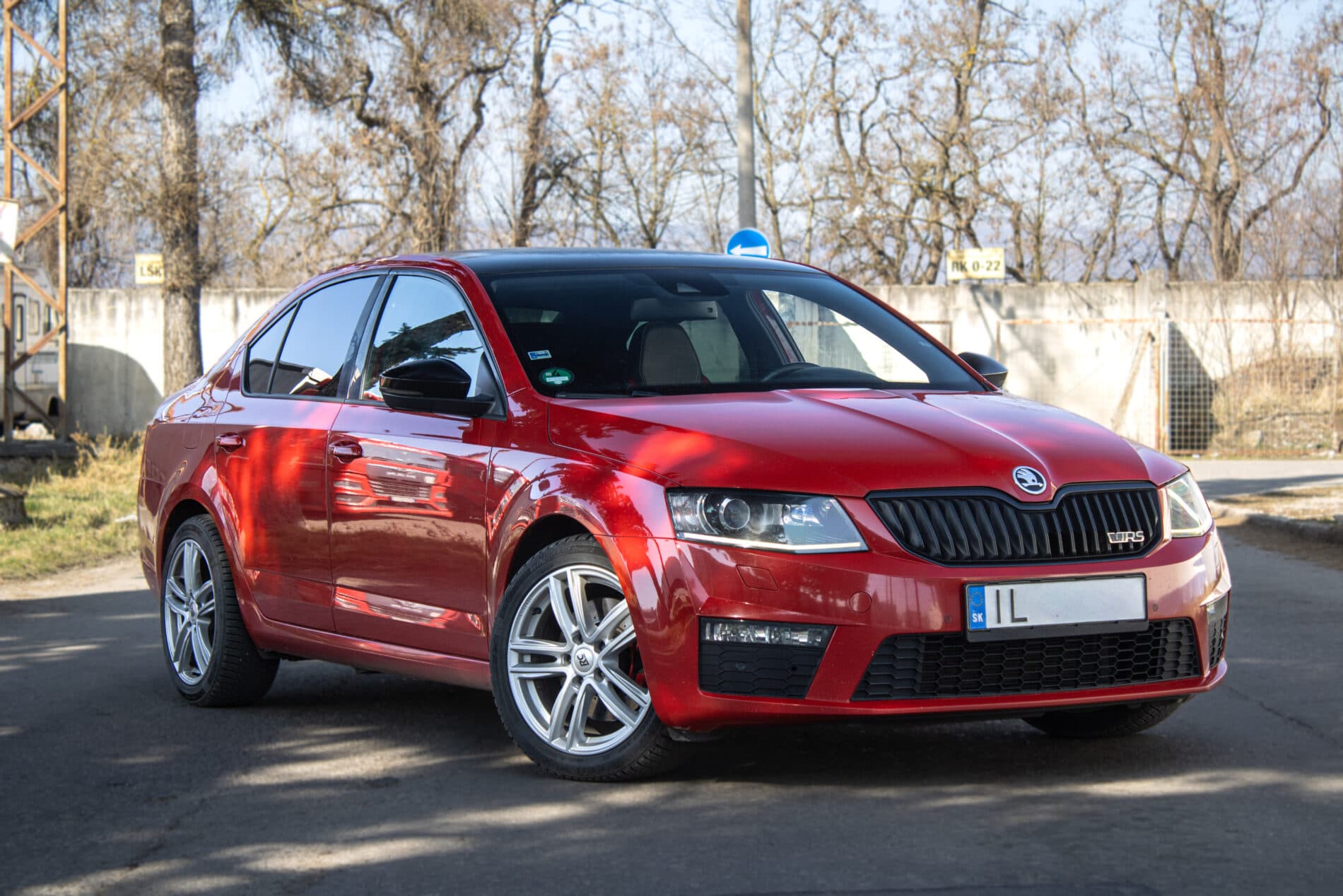 2016 Skoda Octavia RS, červená, 267 928 km