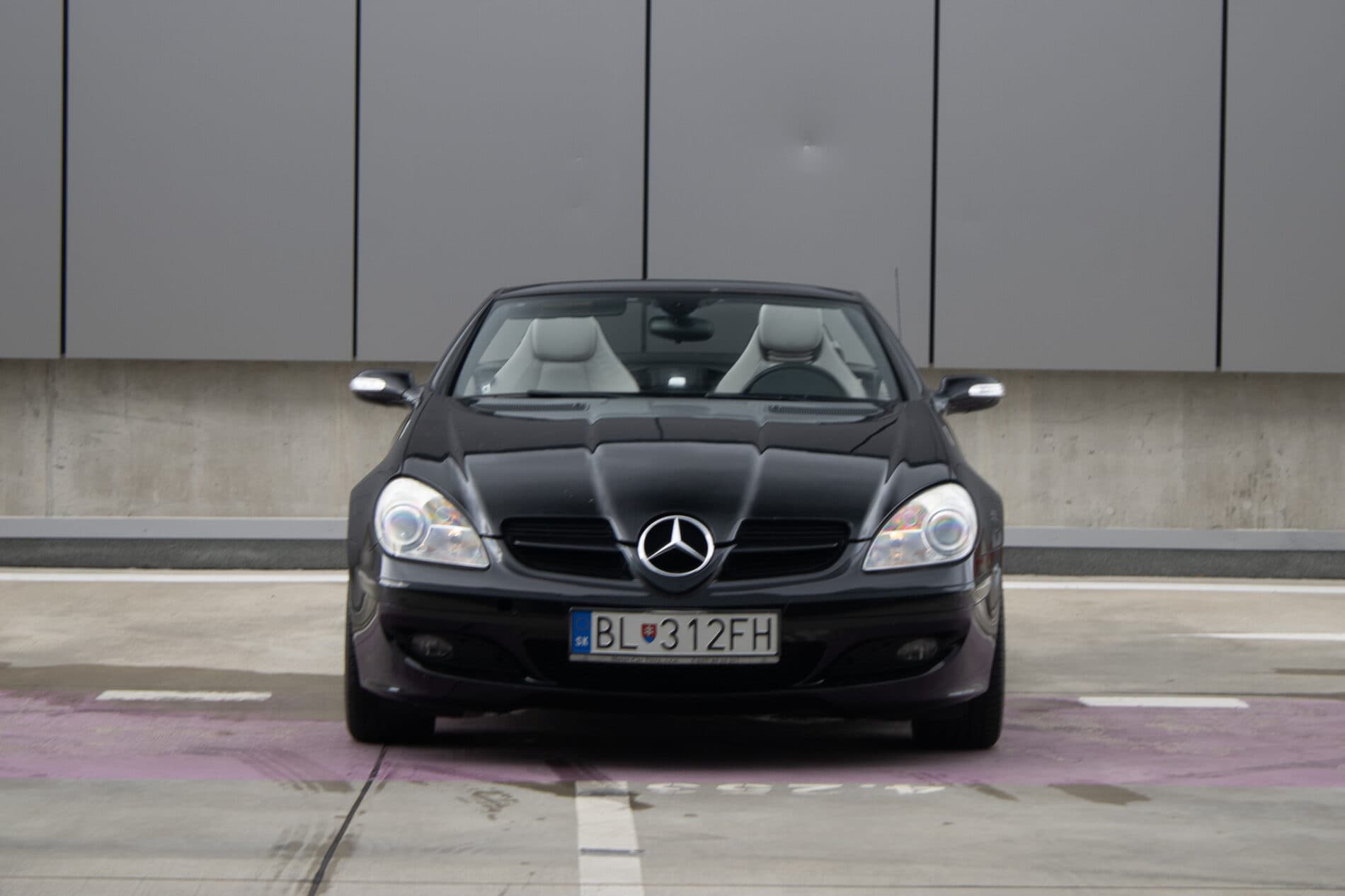 2006 Mercedes-Benz SLK 200 Komp., čierna kabriolet, 97 413 km