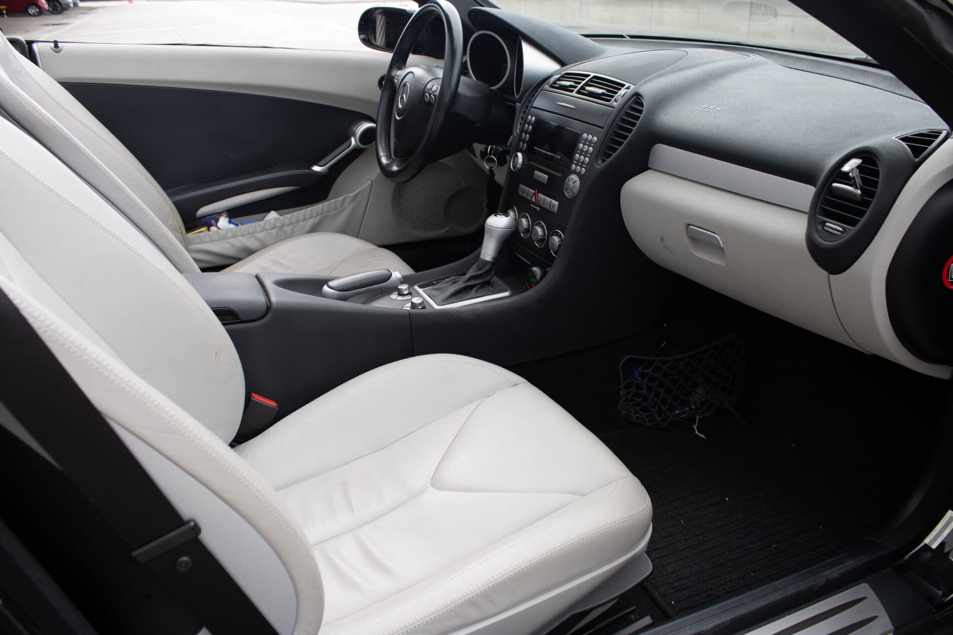 2006 Mercedes-Benz SLK 200 Komp., čierna kabriolet, 97 413 km