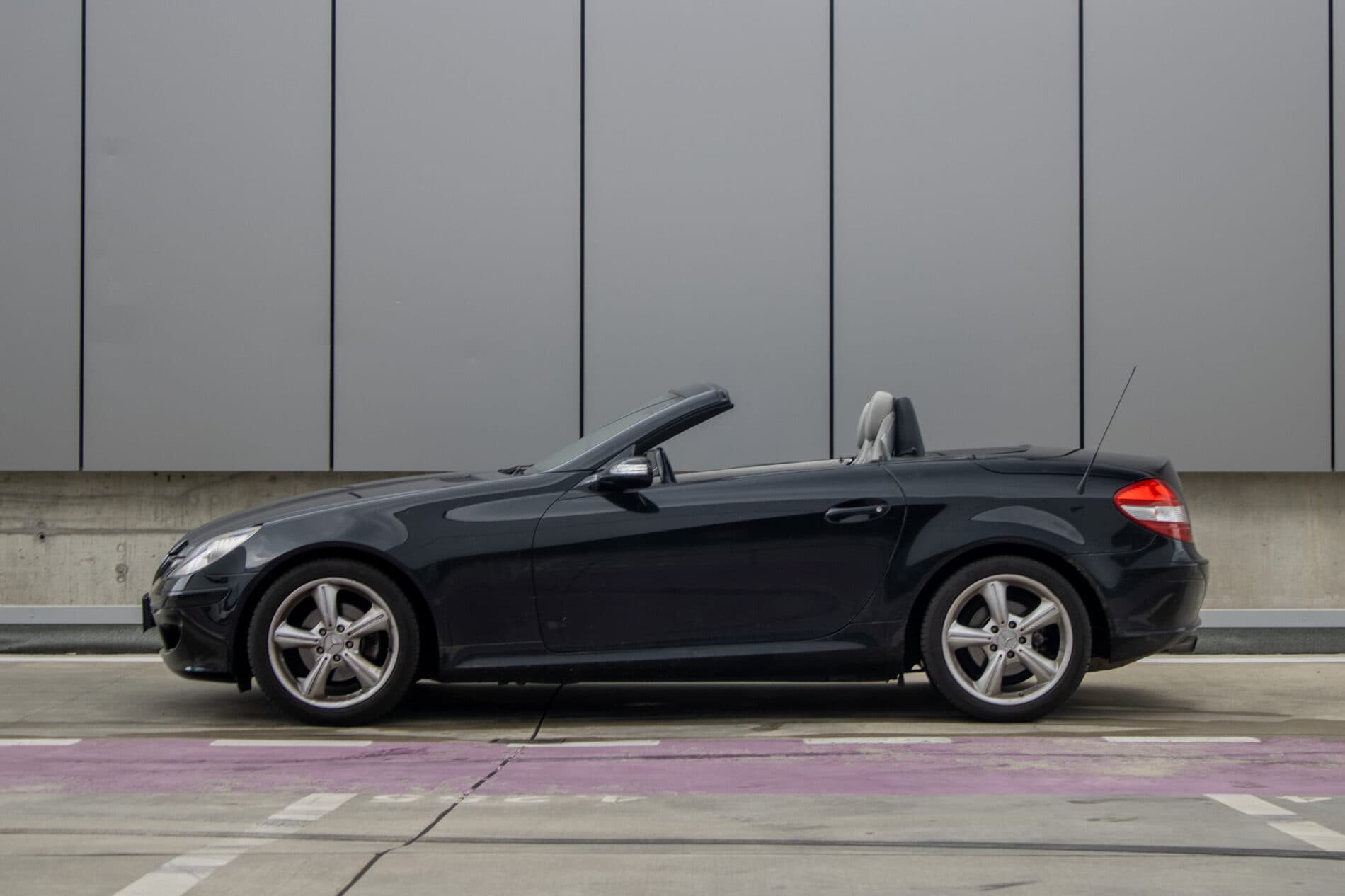 2006 Mercedes-Benz SLK 200 Komp., čierna kabriolet, 97 413 km