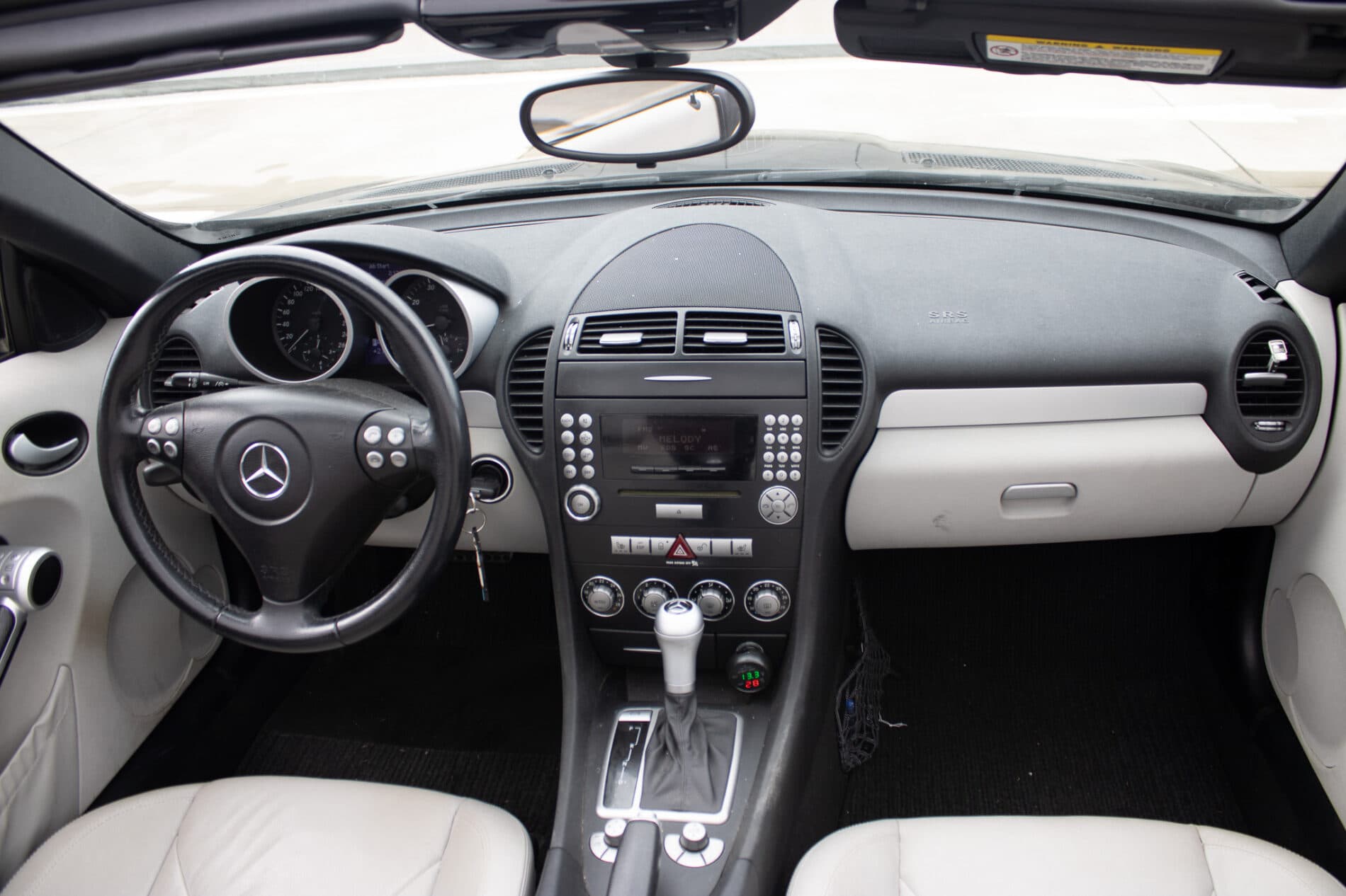 2006 Mercedes-Benz SLK 200 Komp., čierna kabriolet, 97 413 km