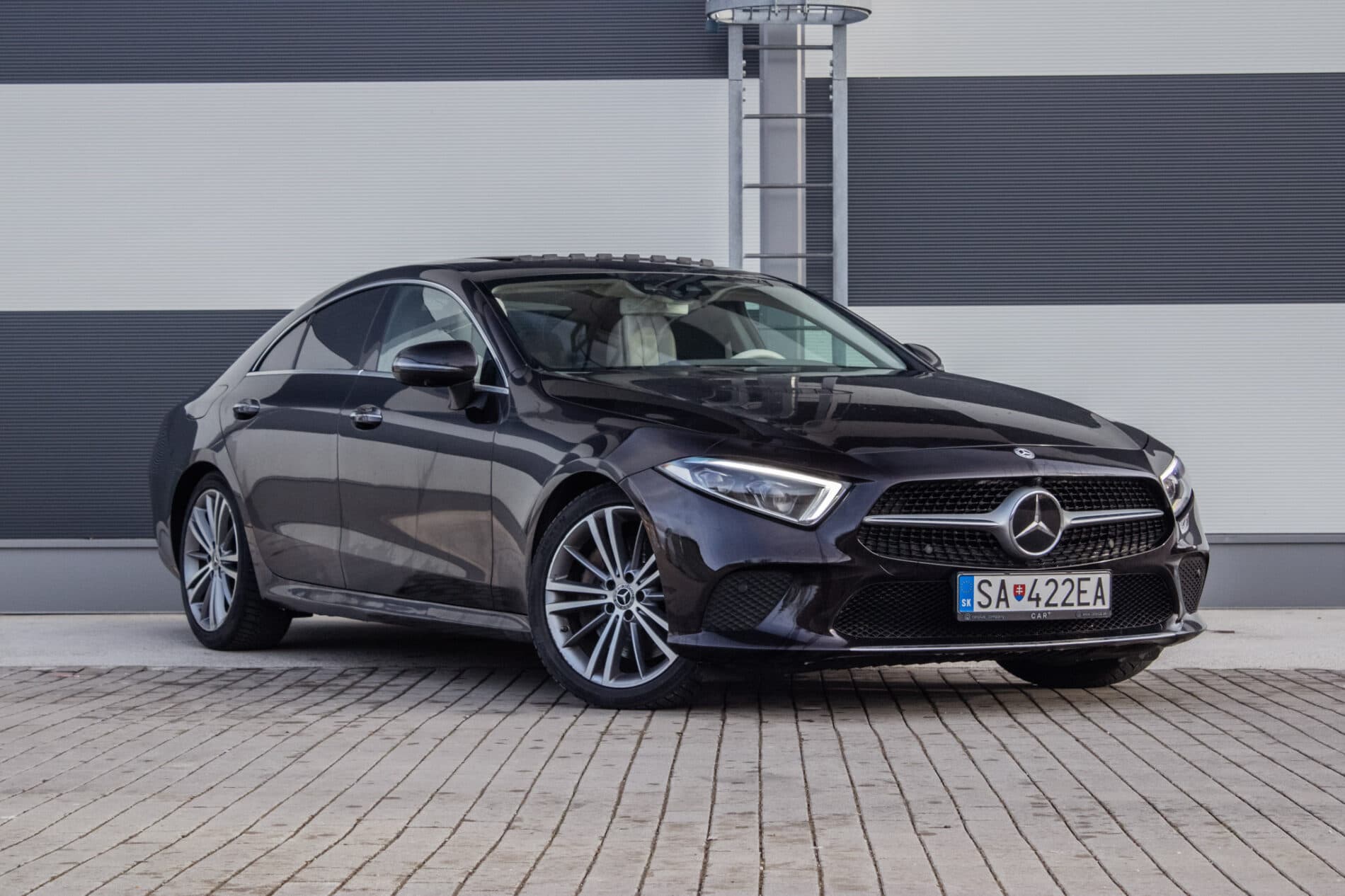 2019 Mercedes-Benz CLS 450, červená kupé, 108 680 km