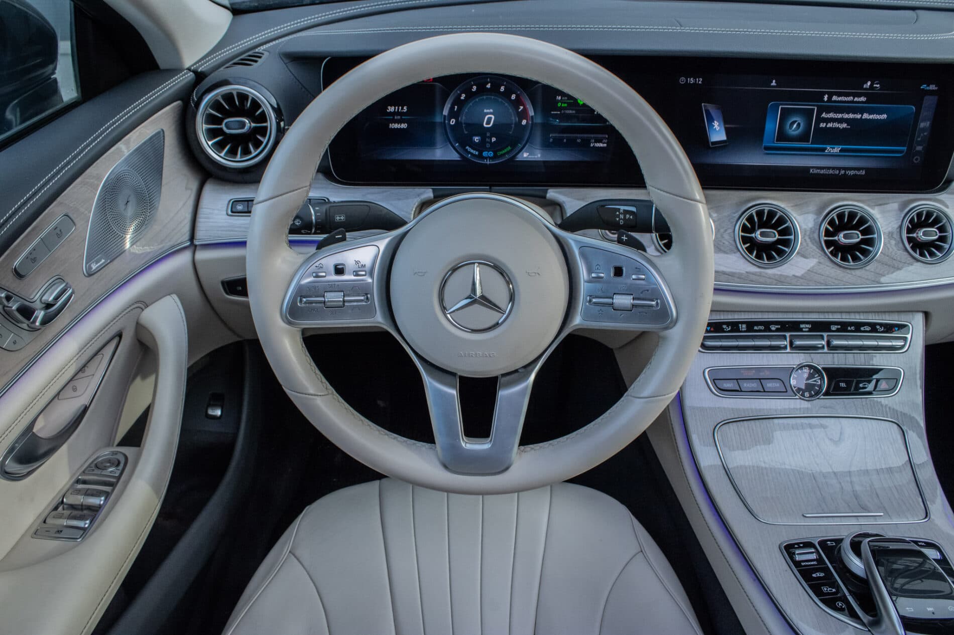 2019 Mercedes-Benz CLS 450, červená kupé, 108 680 km