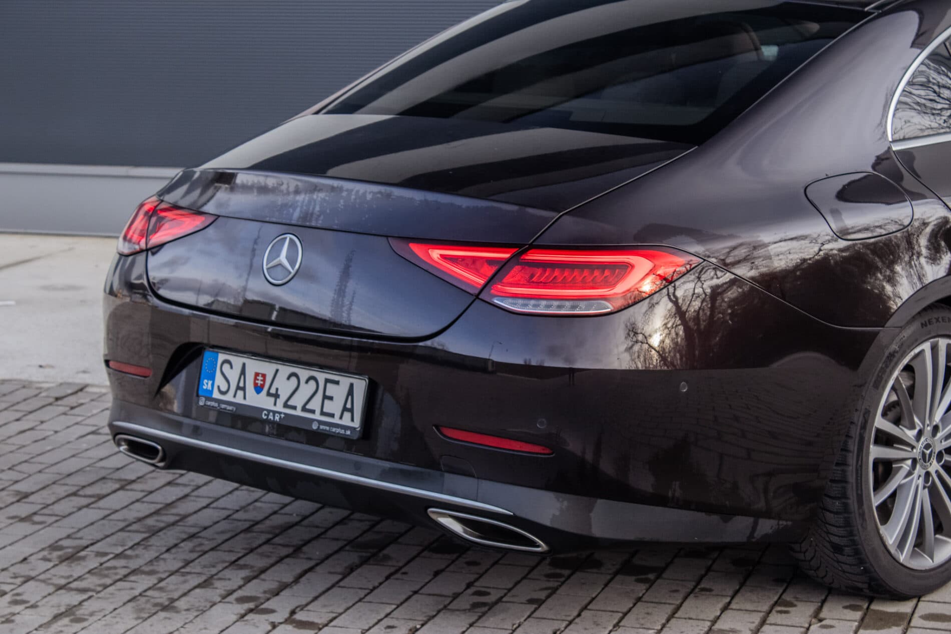 2019 Mercedes-Benz CLS 450, červená kupé, 108 680 km