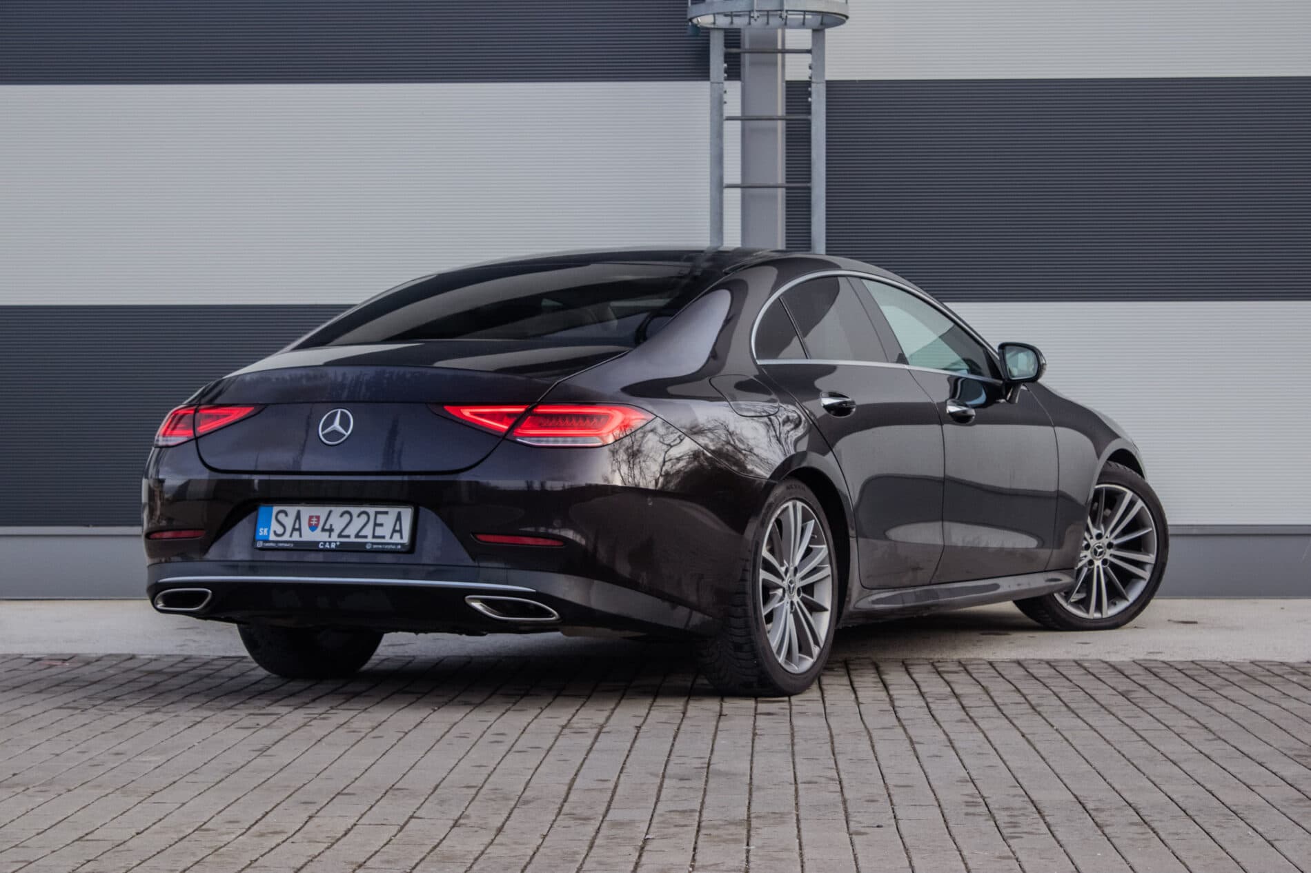 2019 Mercedes-Benz CLS 450, červená kupé, 108 680 km