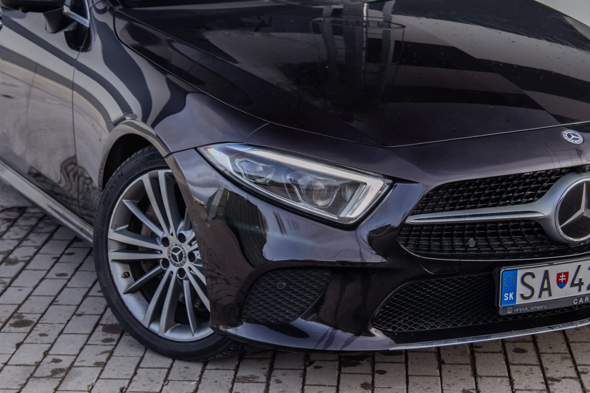 2019 Mercedes-Benz CLS 450, červená kupé, 108 680 km
