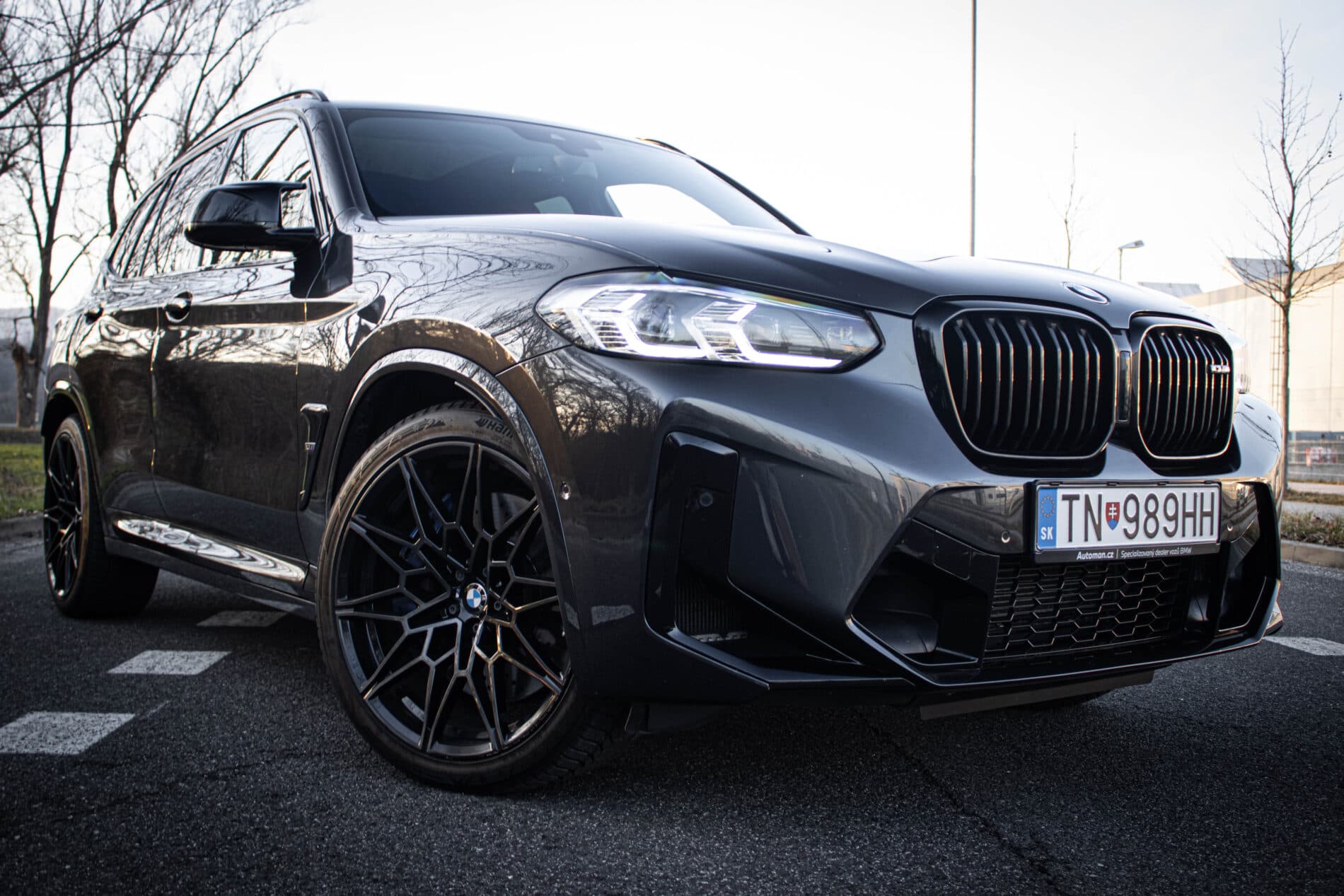 2022 BMW X3 M, sivá suv, 64 066 km