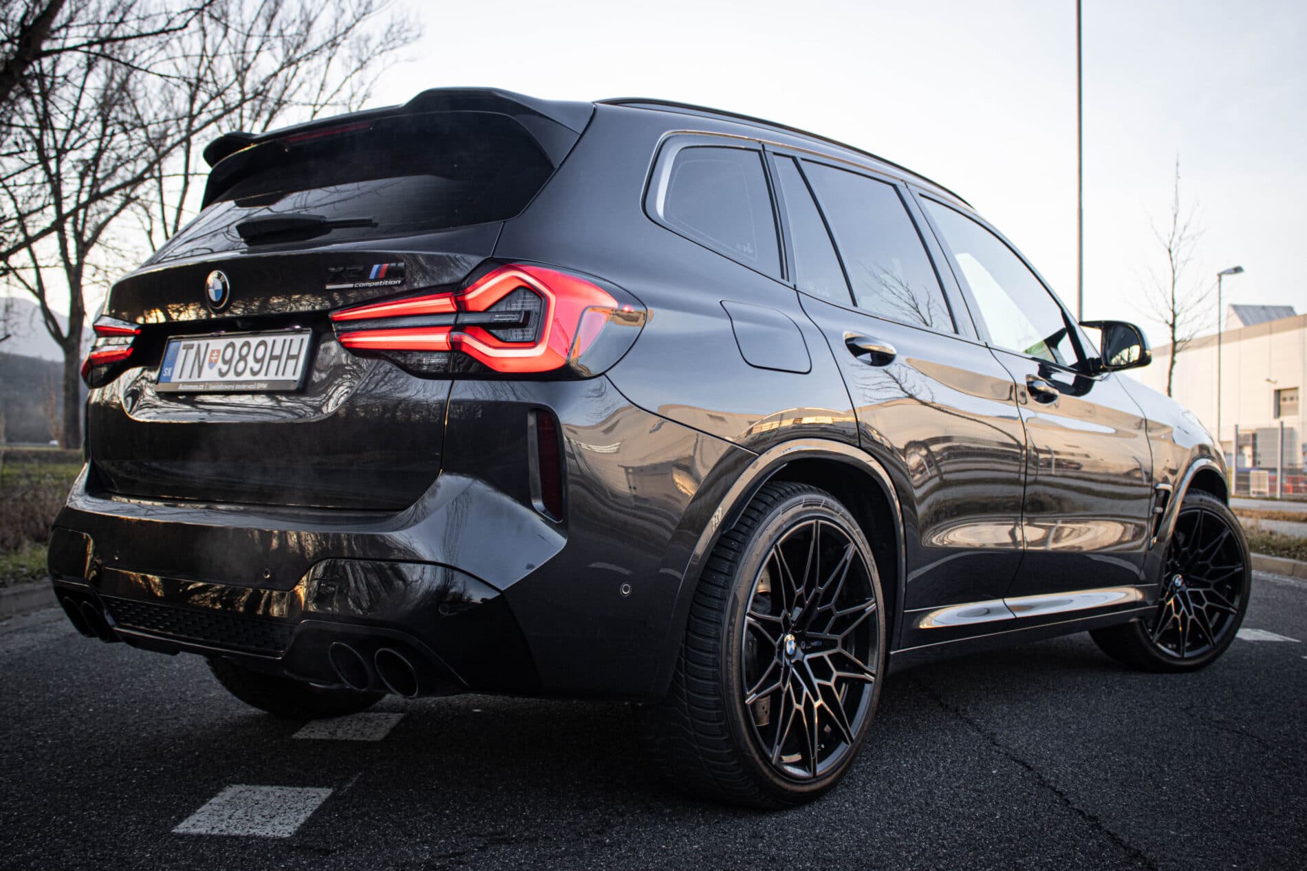 2022 BMW X3 M, sivá suv, 64 066 km