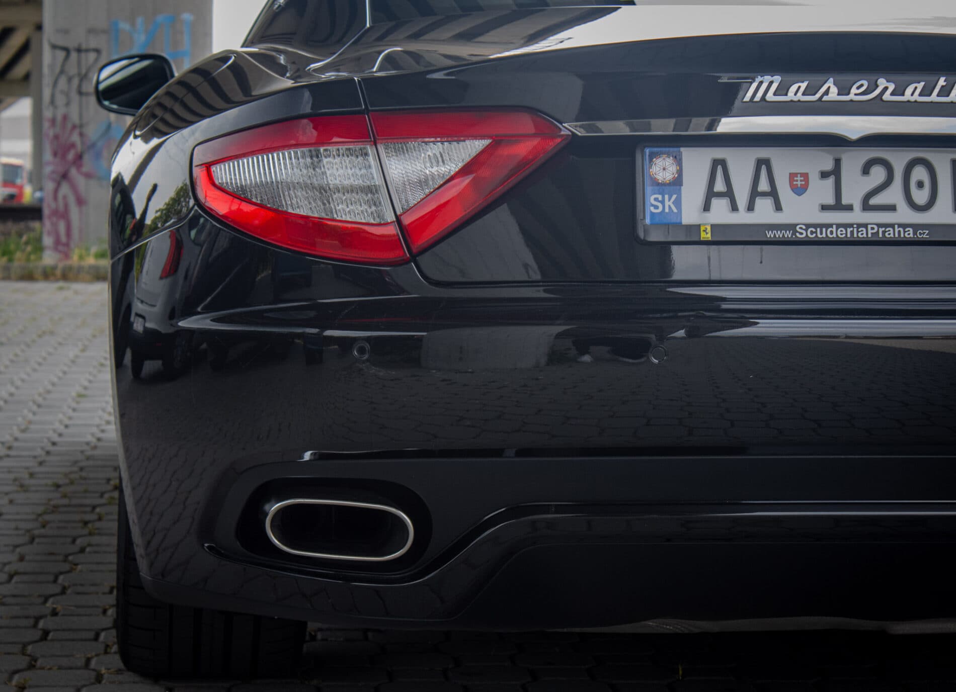 2008 Maserati GranTurismo, čierna kupé, 51 007 km
