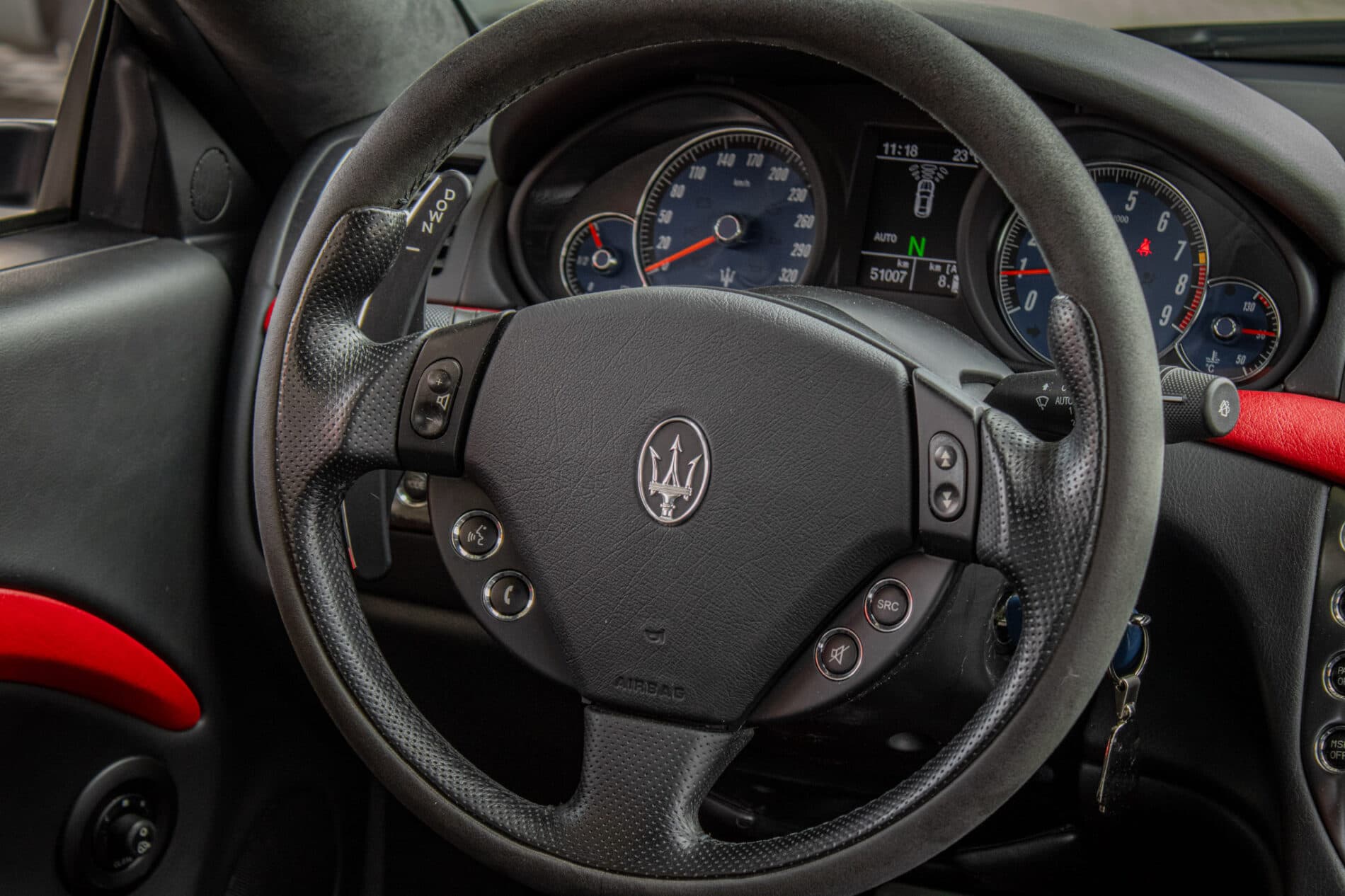 2008 Maserati GranTurismo, čierna kupé, 51 007 km