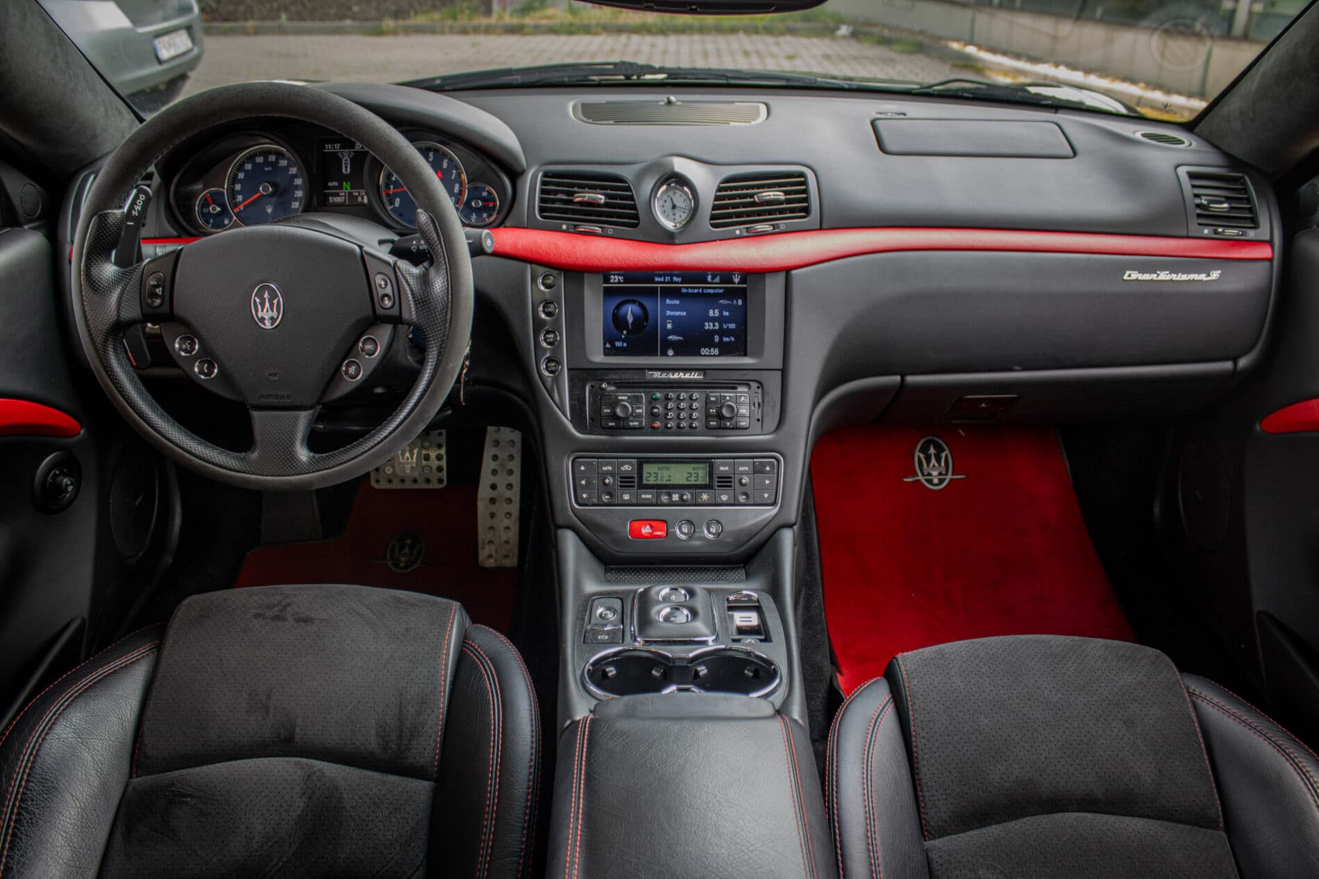 2008 Maserati GranTurismo, čierna kupé, 51 007 km