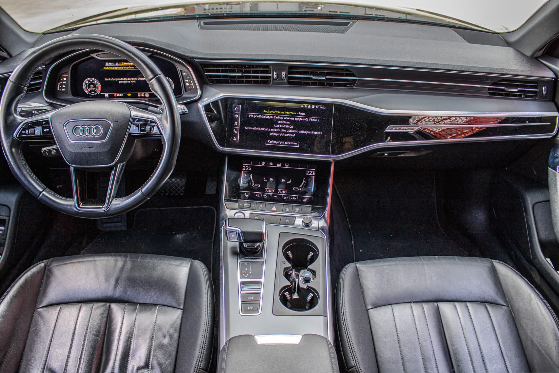 2020 AUDI A6, čierna kombi, 176 750 km