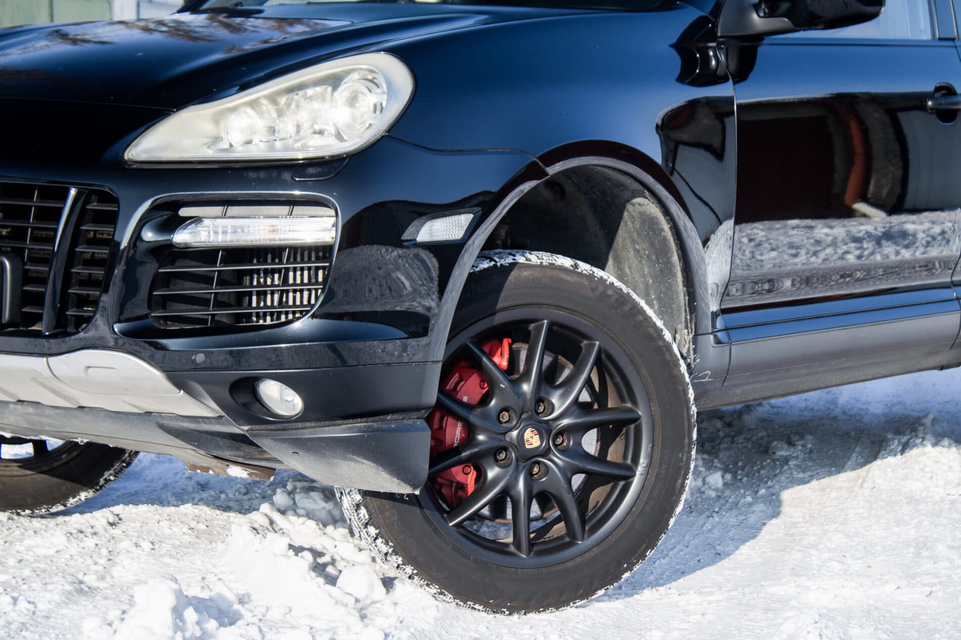 2009 Porsche Cayenne Turbo, čierna suv, 153 062 km
