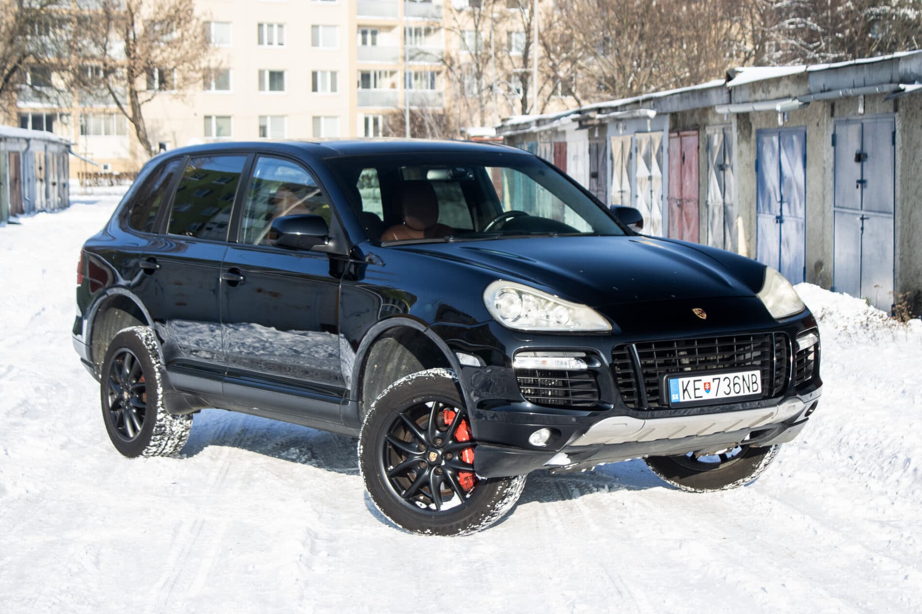 2009 Porsche Cayenne Turbo, čierna suv, 153 062 km
