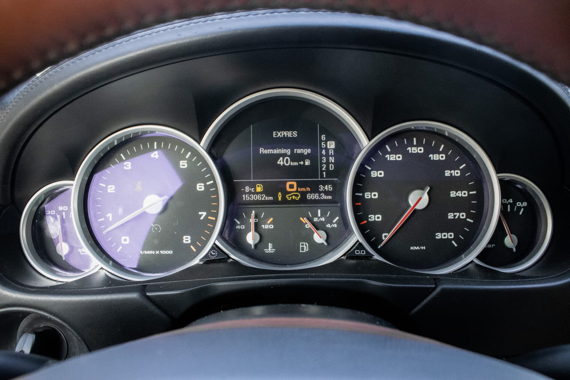 2009 Porsche Cayenne Turbo, čierna suv, 153 062 km