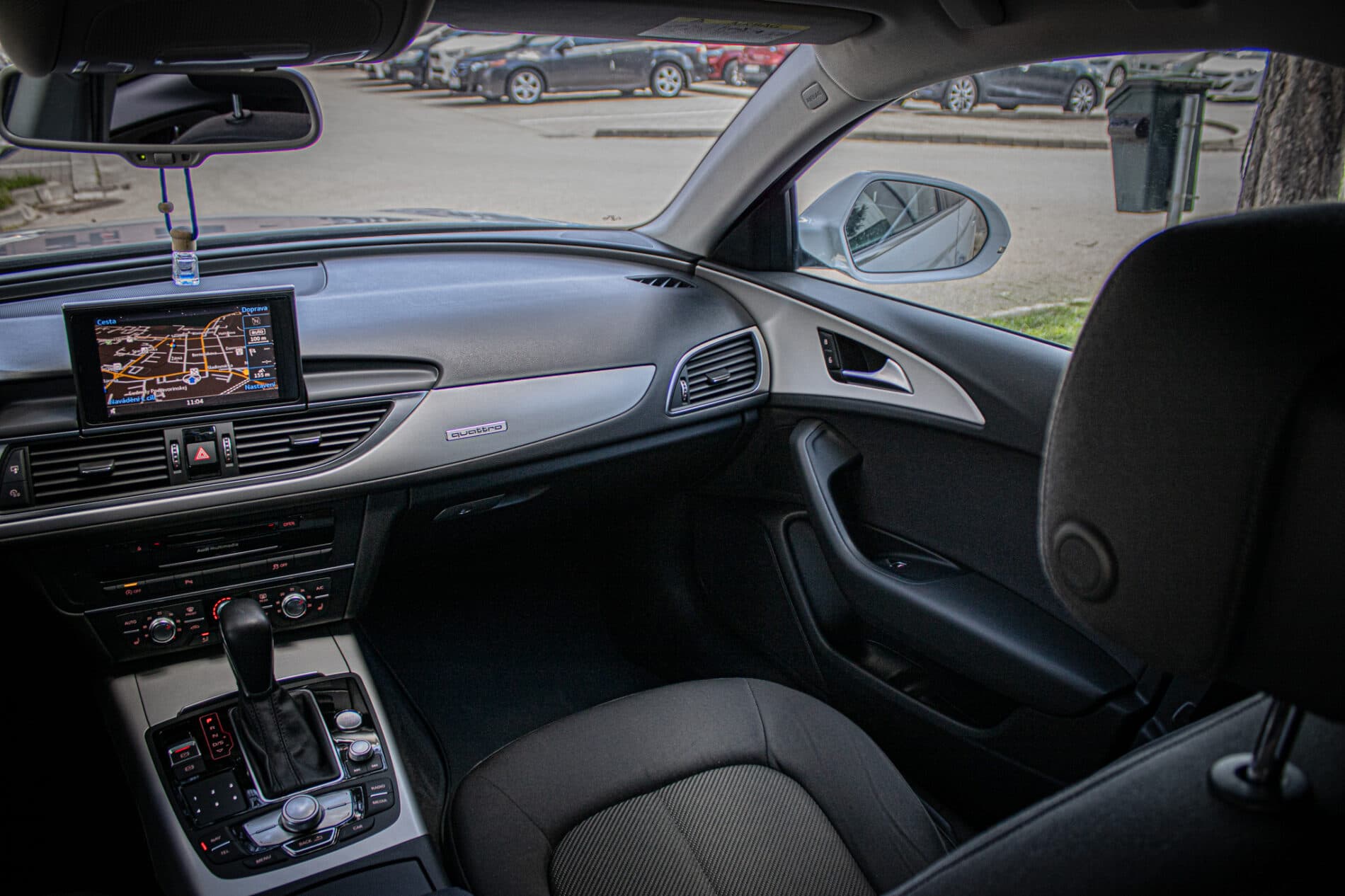 2016 AUDI A6, biela sedan, 244 763 km
