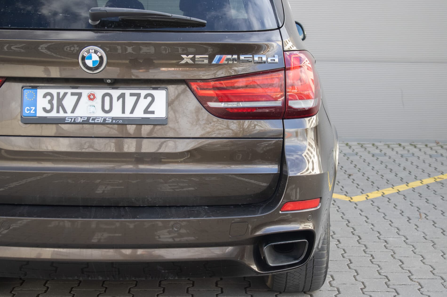 2014 BMW X5 M50d, hnedá suv, 221 000 km