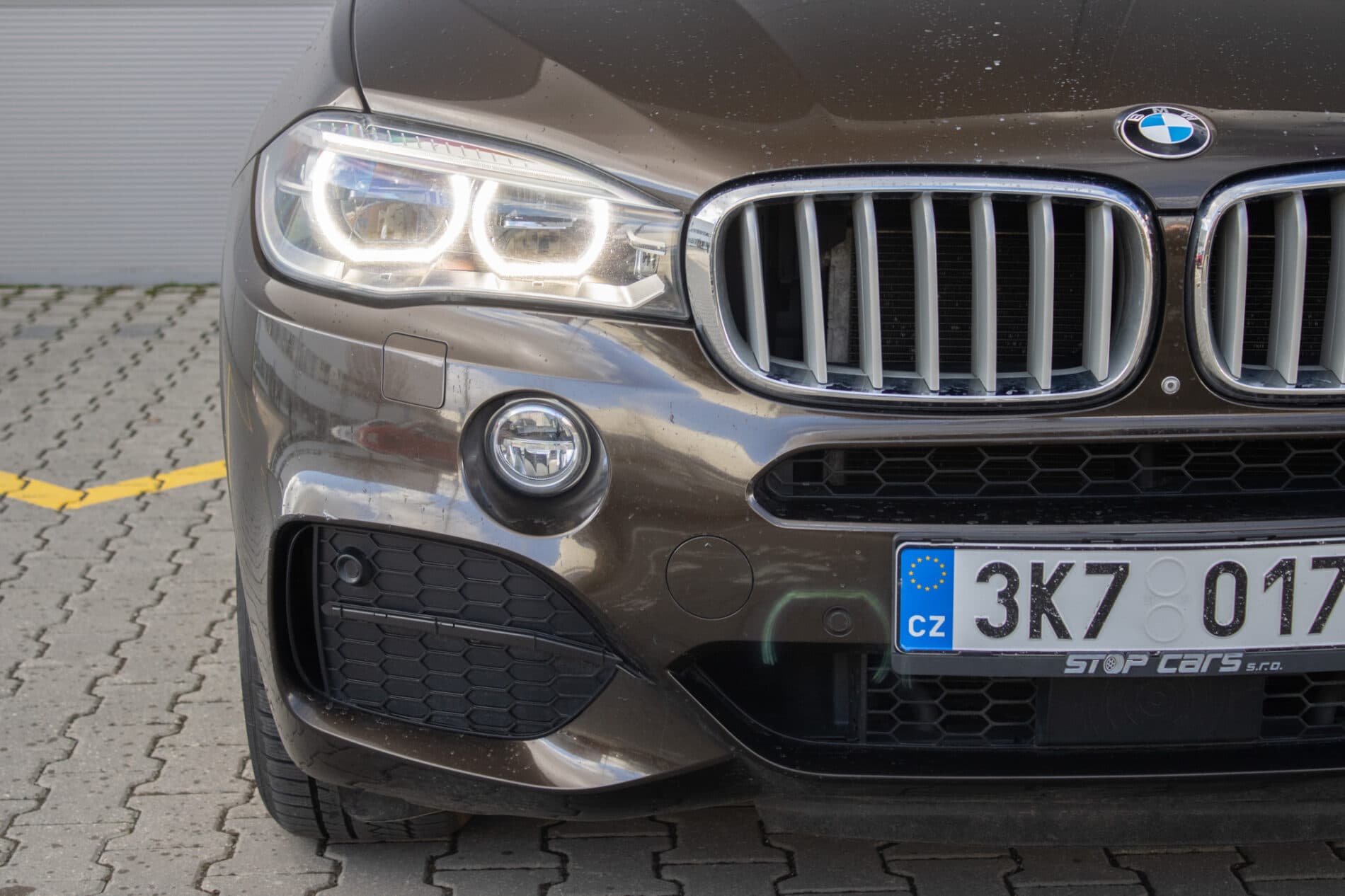 2014 BMW X5 M50d, hnedá suv, 221 000 km