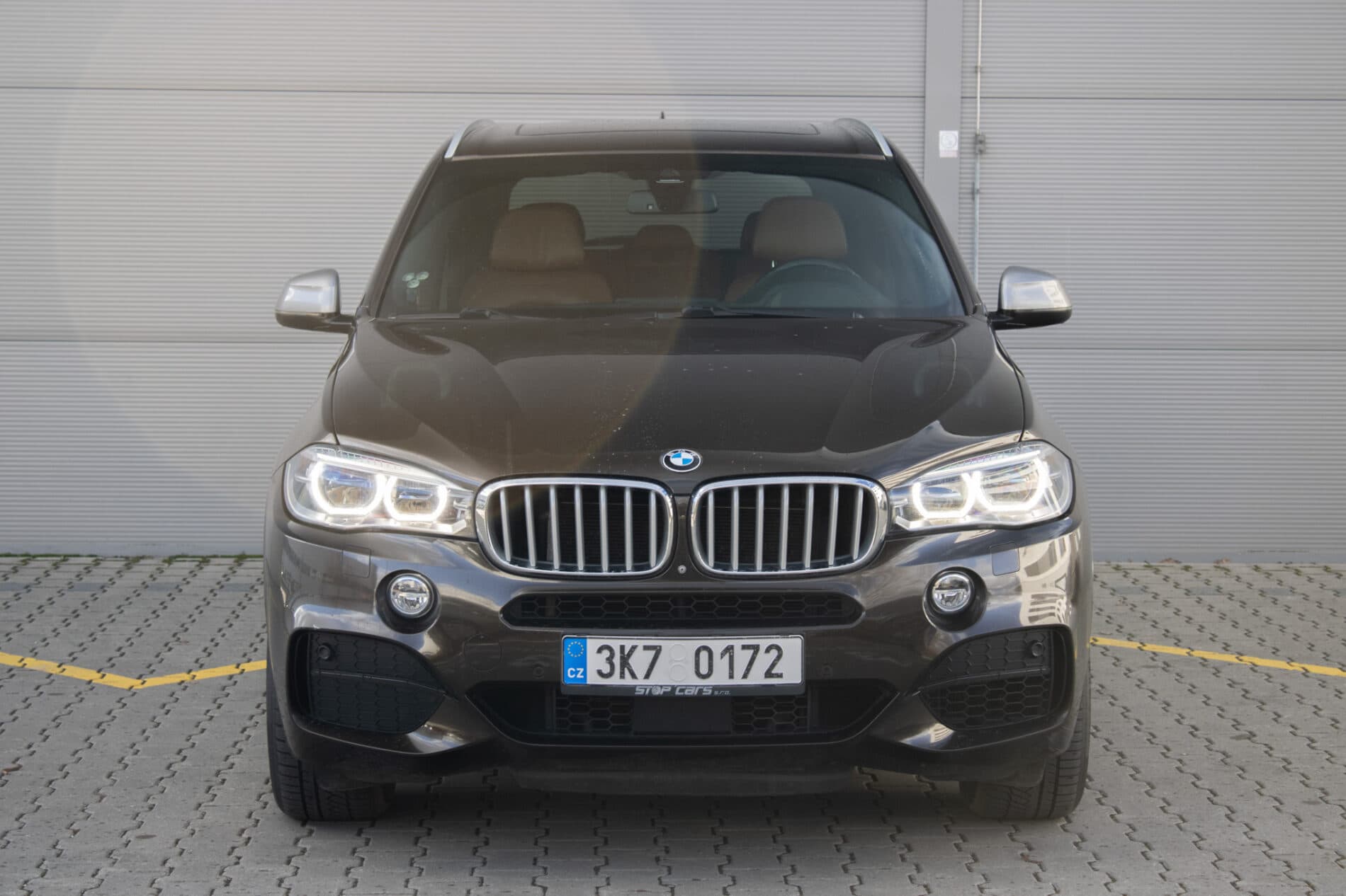 2014 BMW X5 M50d, hnedá suv, 221 000 km