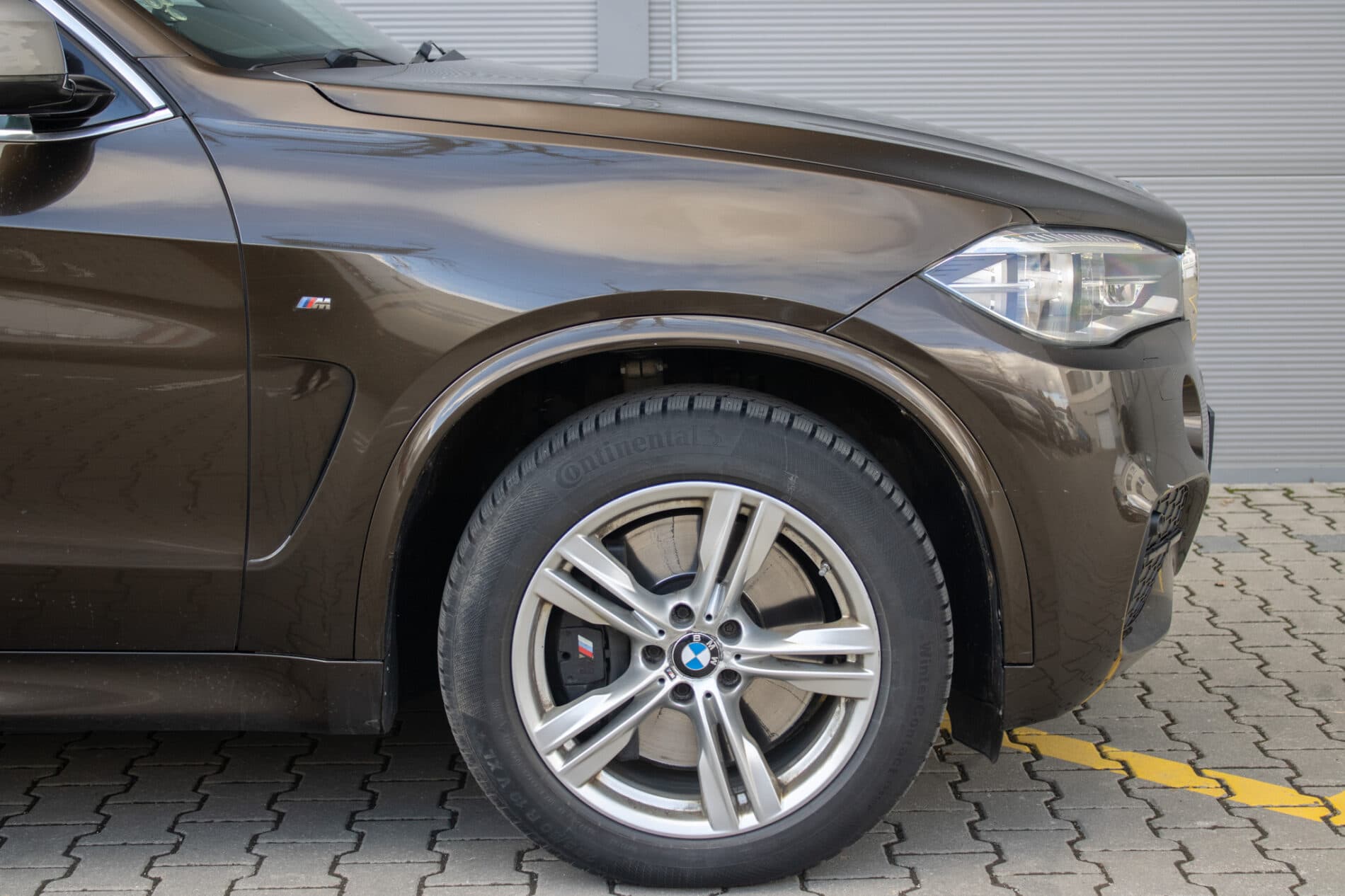 2014 BMW X5 M50d, hnedá suv, 221 000 km