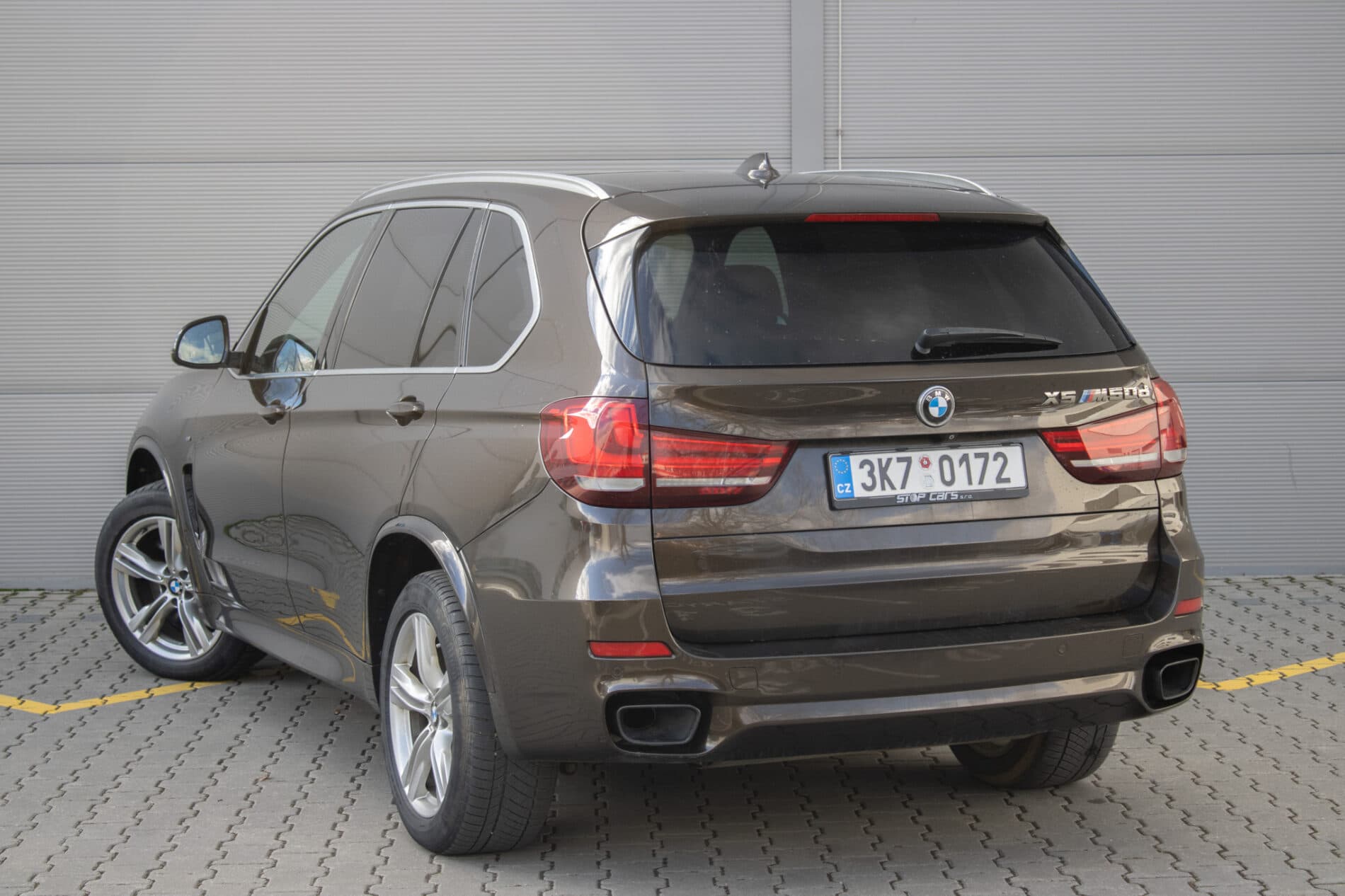 2014 BMW X5 M50d, hnedá suv, 221 000 km