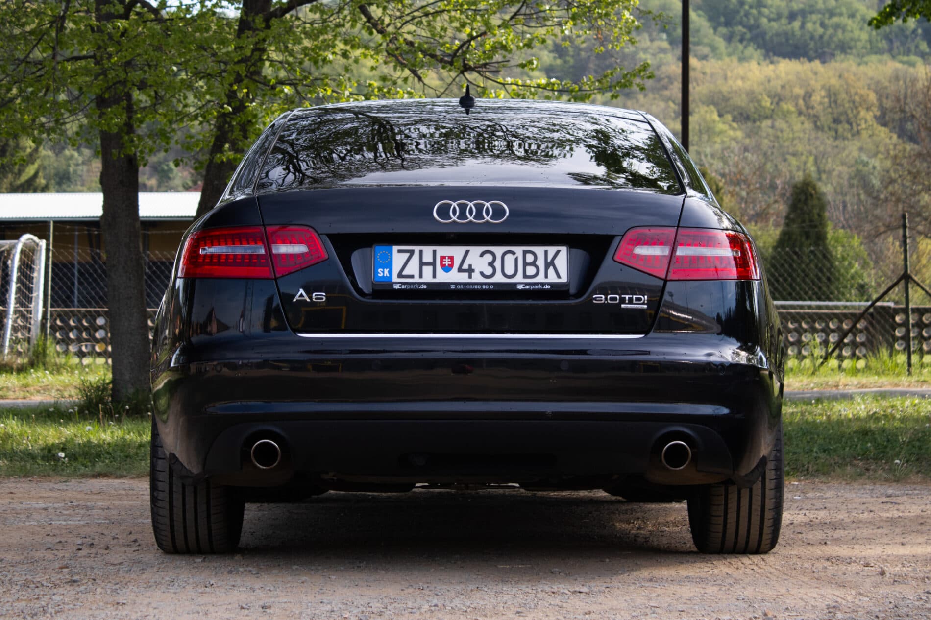 2009 AUDI A6, čierna sedan, 268 281 km