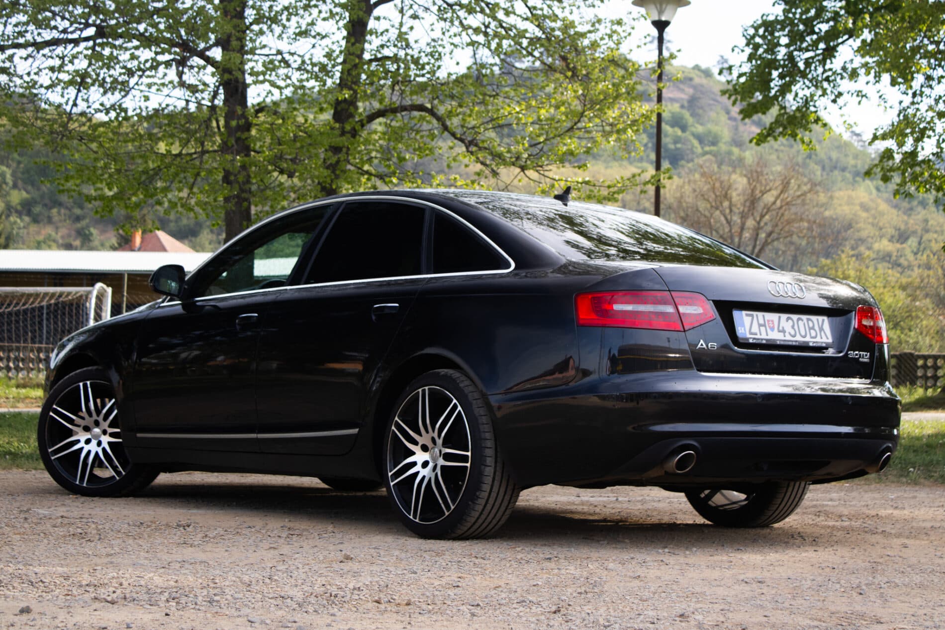 2009 AUDI A6, čierna sedan, 268 281 km