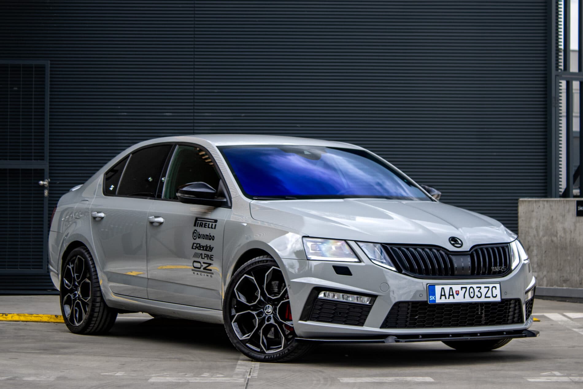 2018 Skoda Octavia RS, sivá, 83 724 km