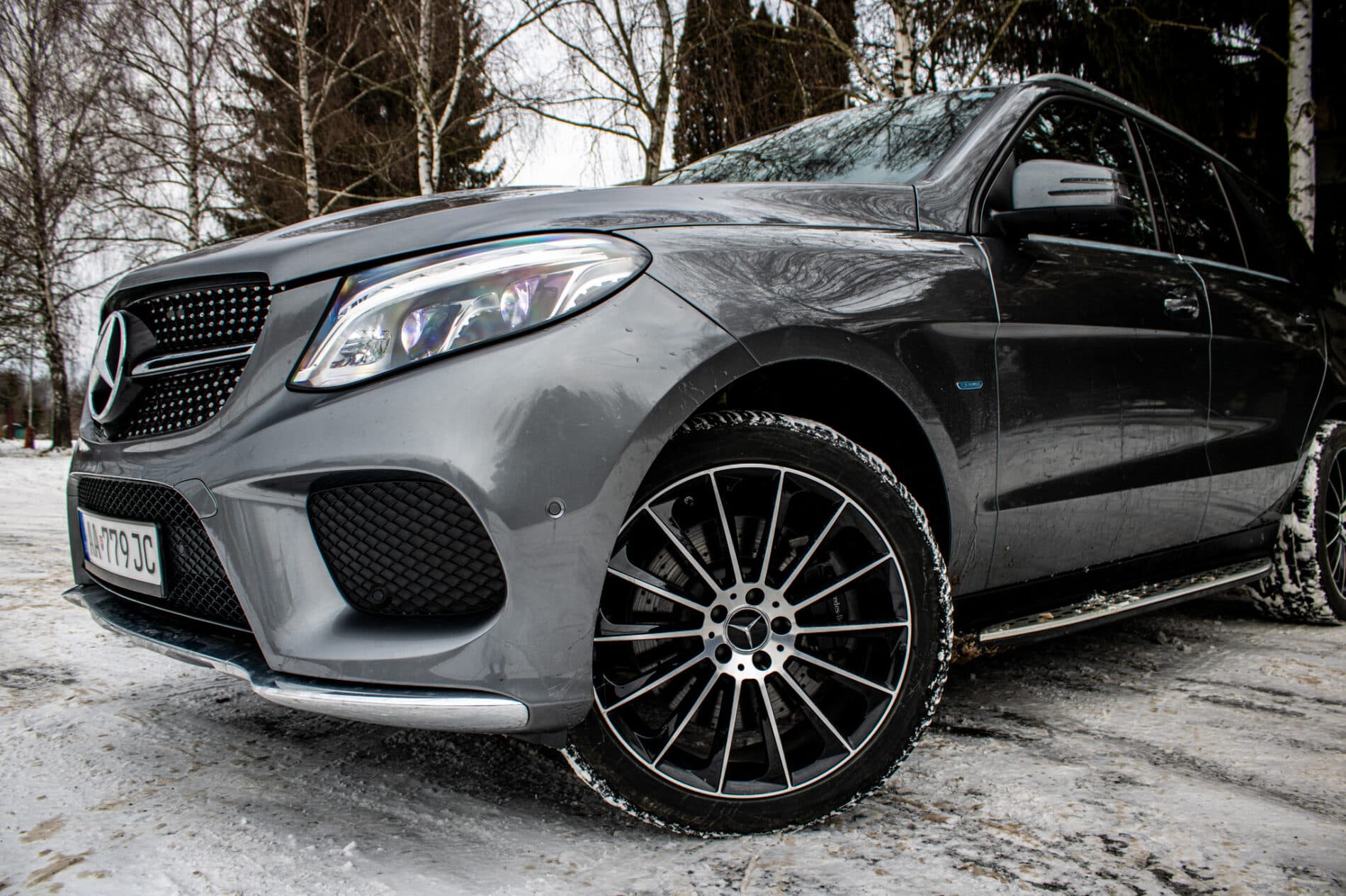 2018 Mercedes-Benz GLE 500e, sivá kombi, 71 352 km