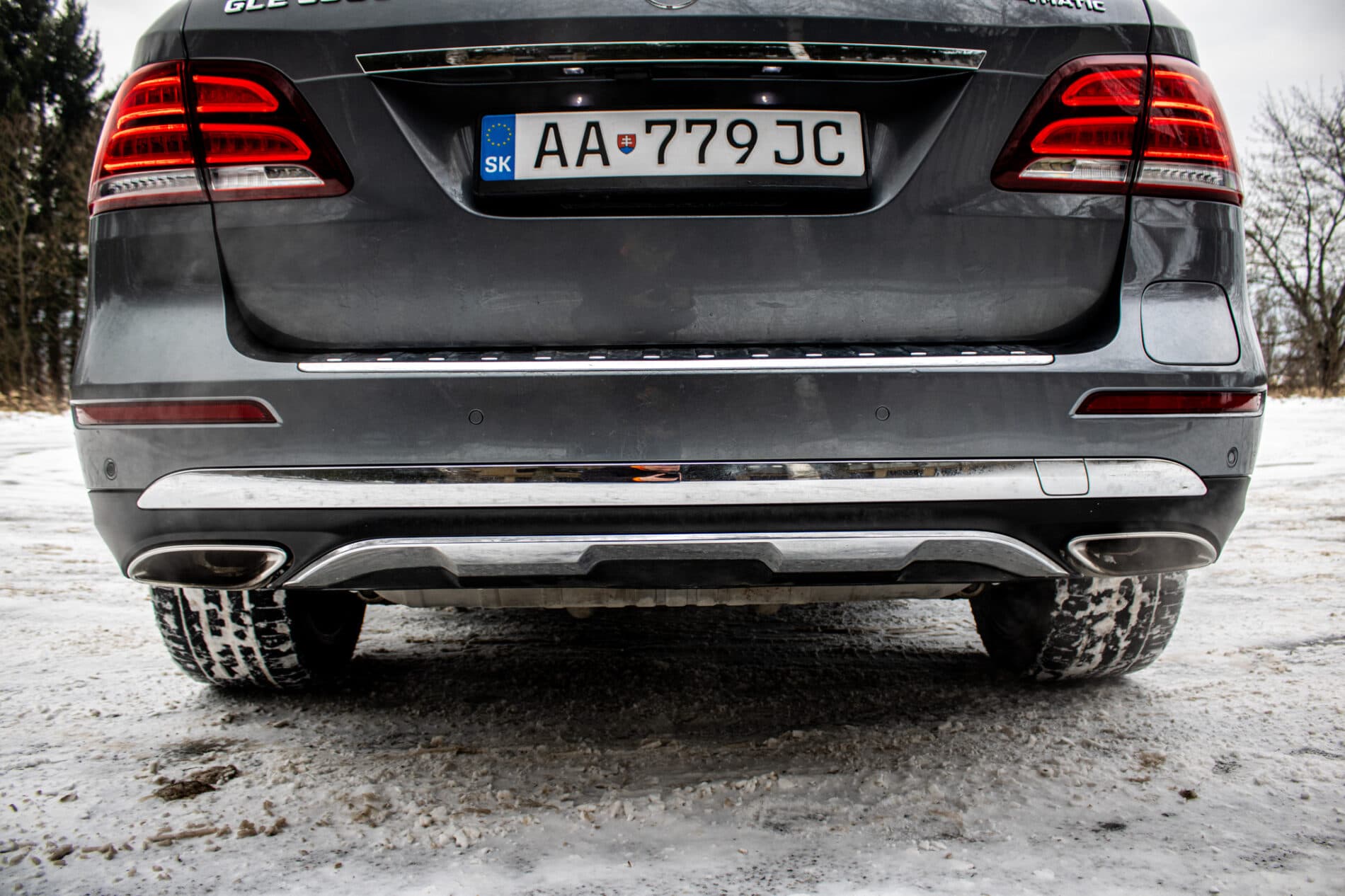 2018 Mercedes-Benz GLE 500e, sivá kombi, 71 352 km