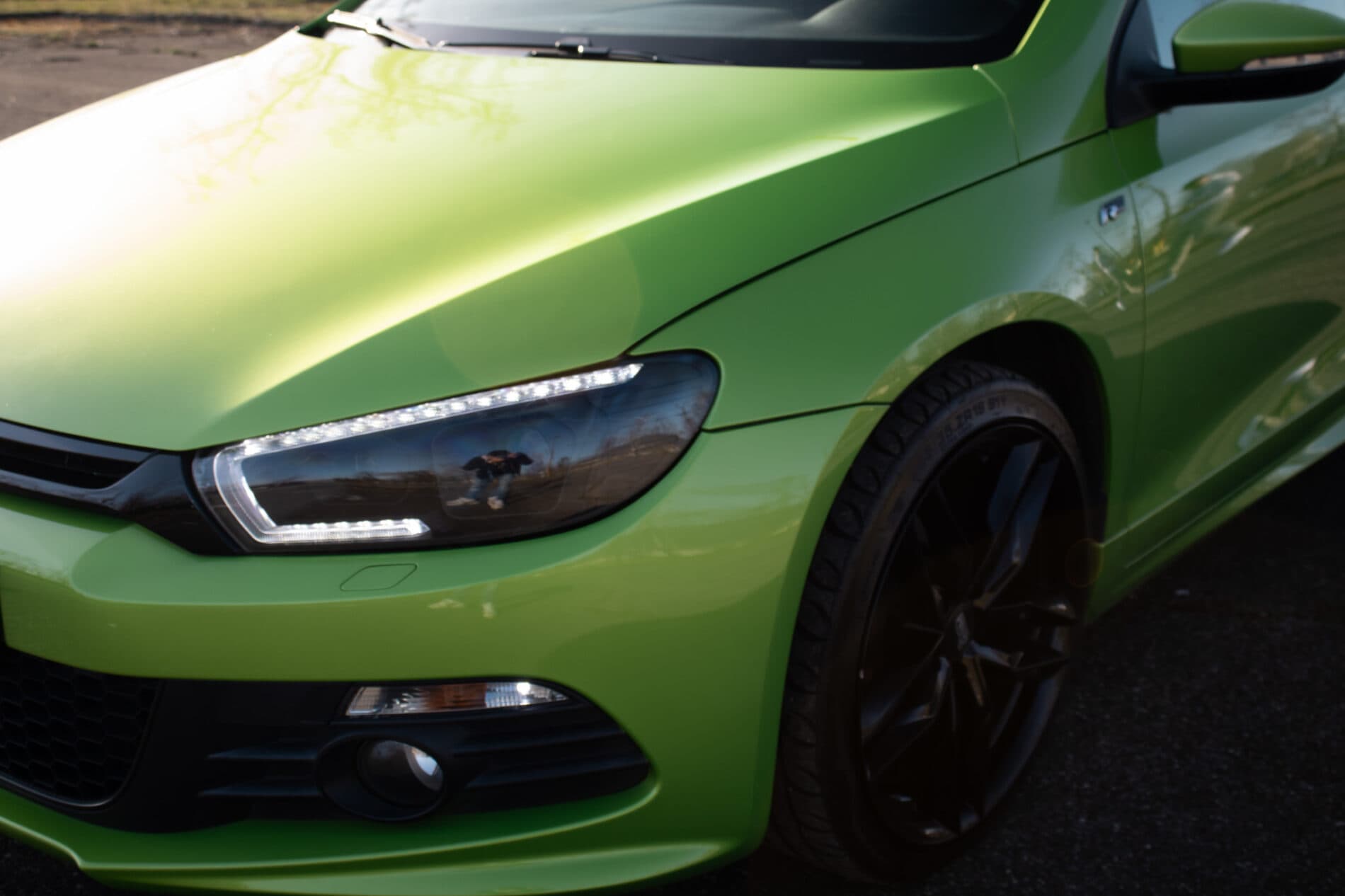 2010 Volkswagen Scirocco, zelená kupé, 144 946 km