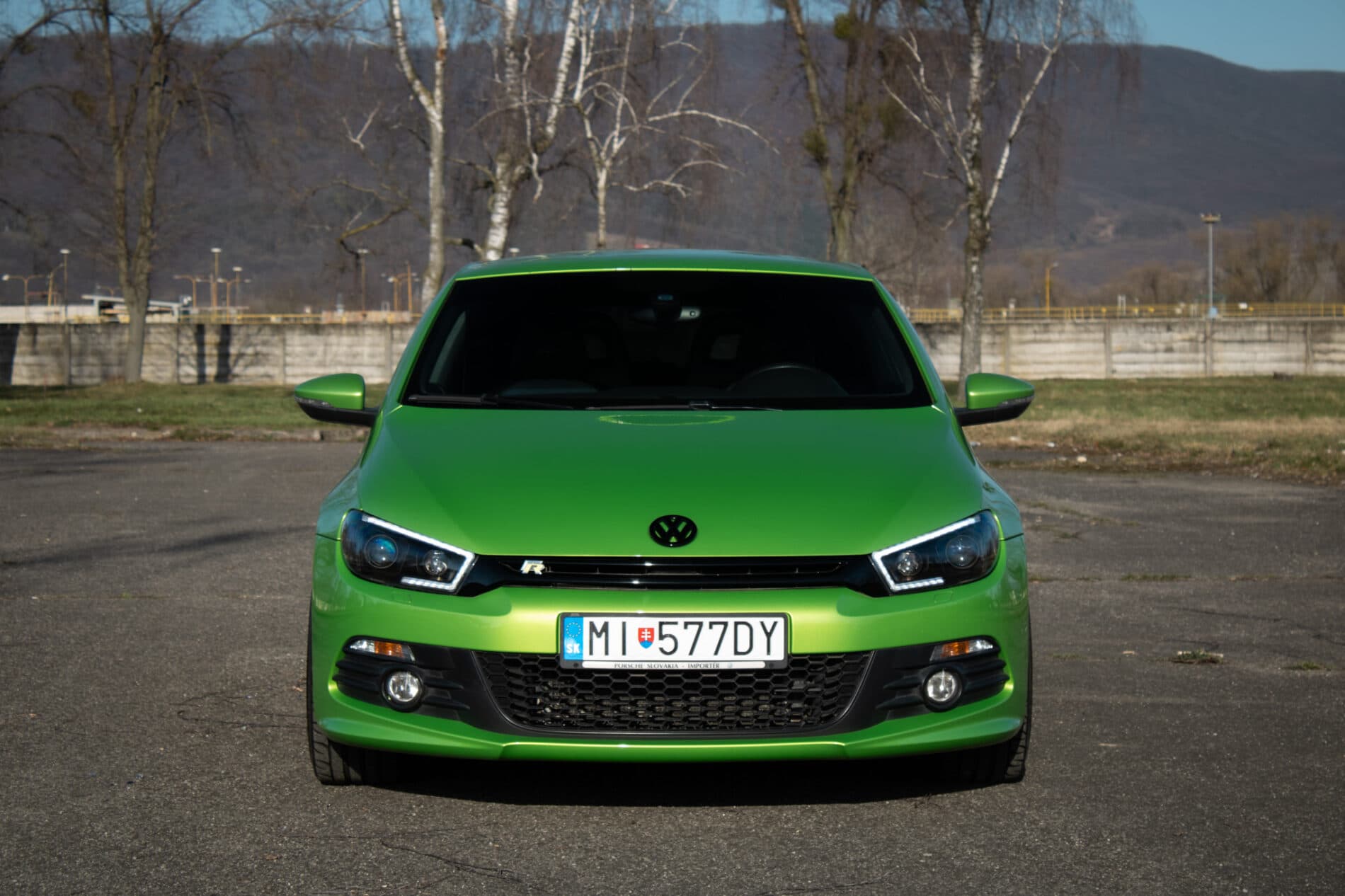 2010 Volkswagen Scirocco, zelená kupé, 144 946 km